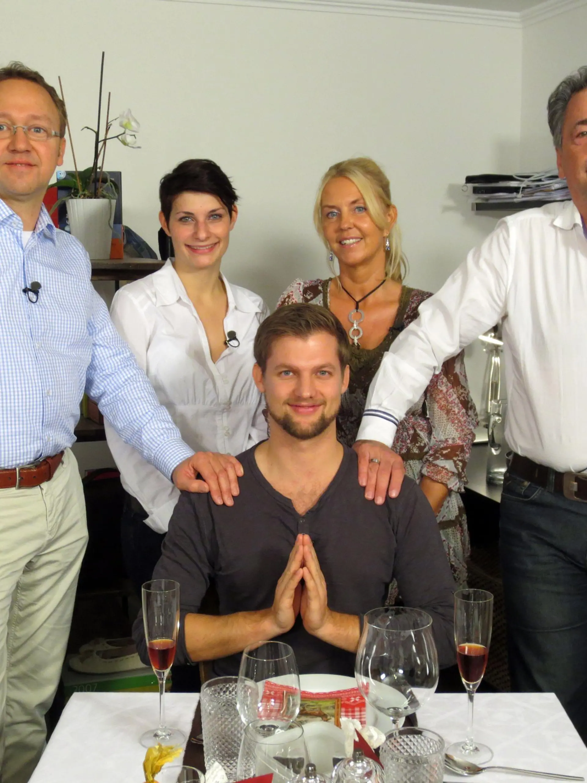 V.l.: Markus (42), Sabrina (24), Patrick (27), Elke (48), Norbert (59)