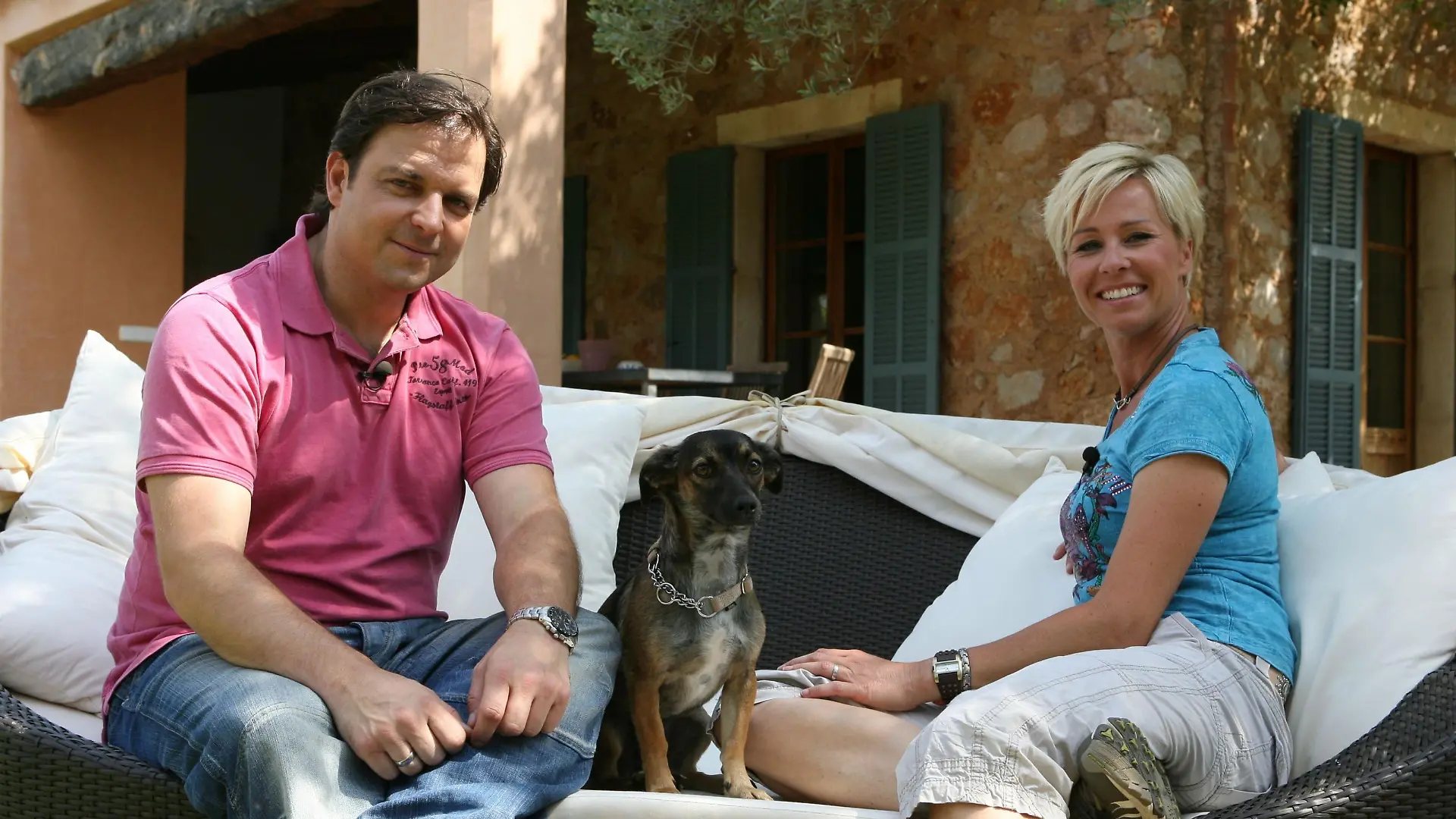 Martin Rütter besucht Sonja Zietlow und ihren Podenco-Terrier-Mischling Lila.