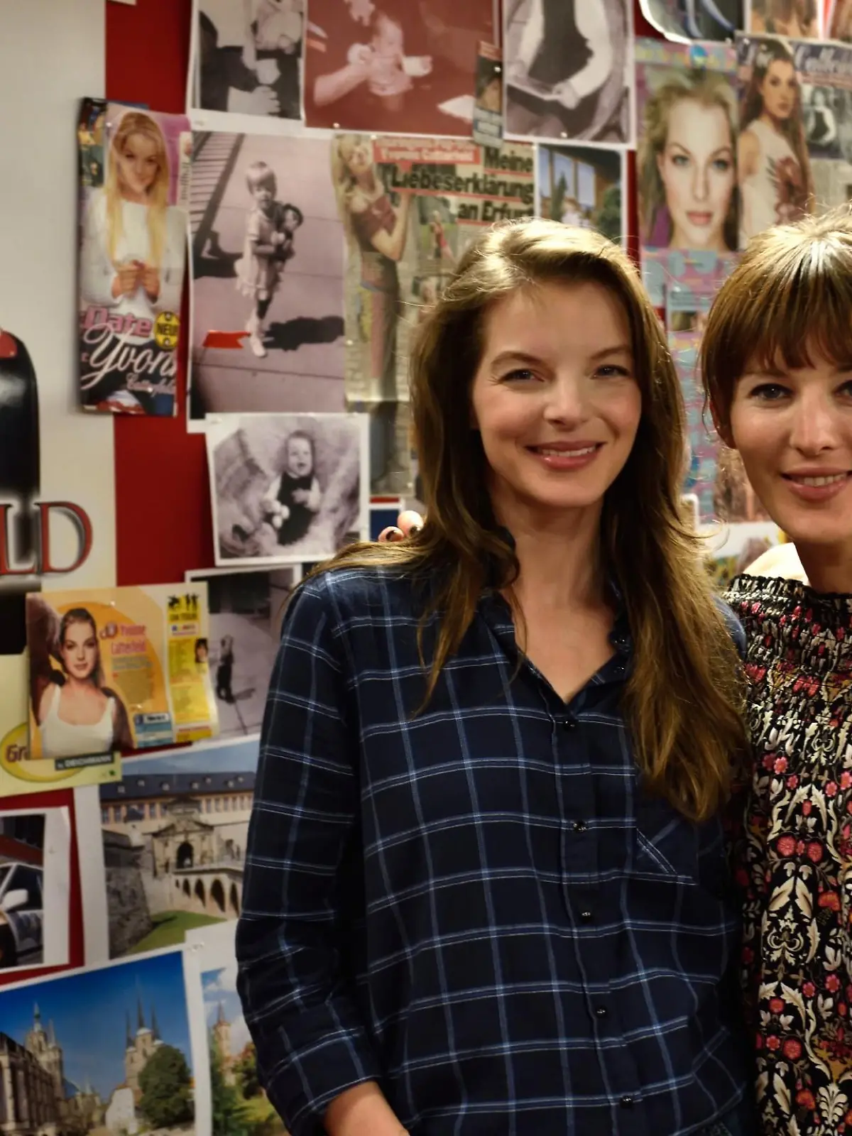 Jeannine Michaelsen, Sängerin Yvonne Catterfeld (l.)