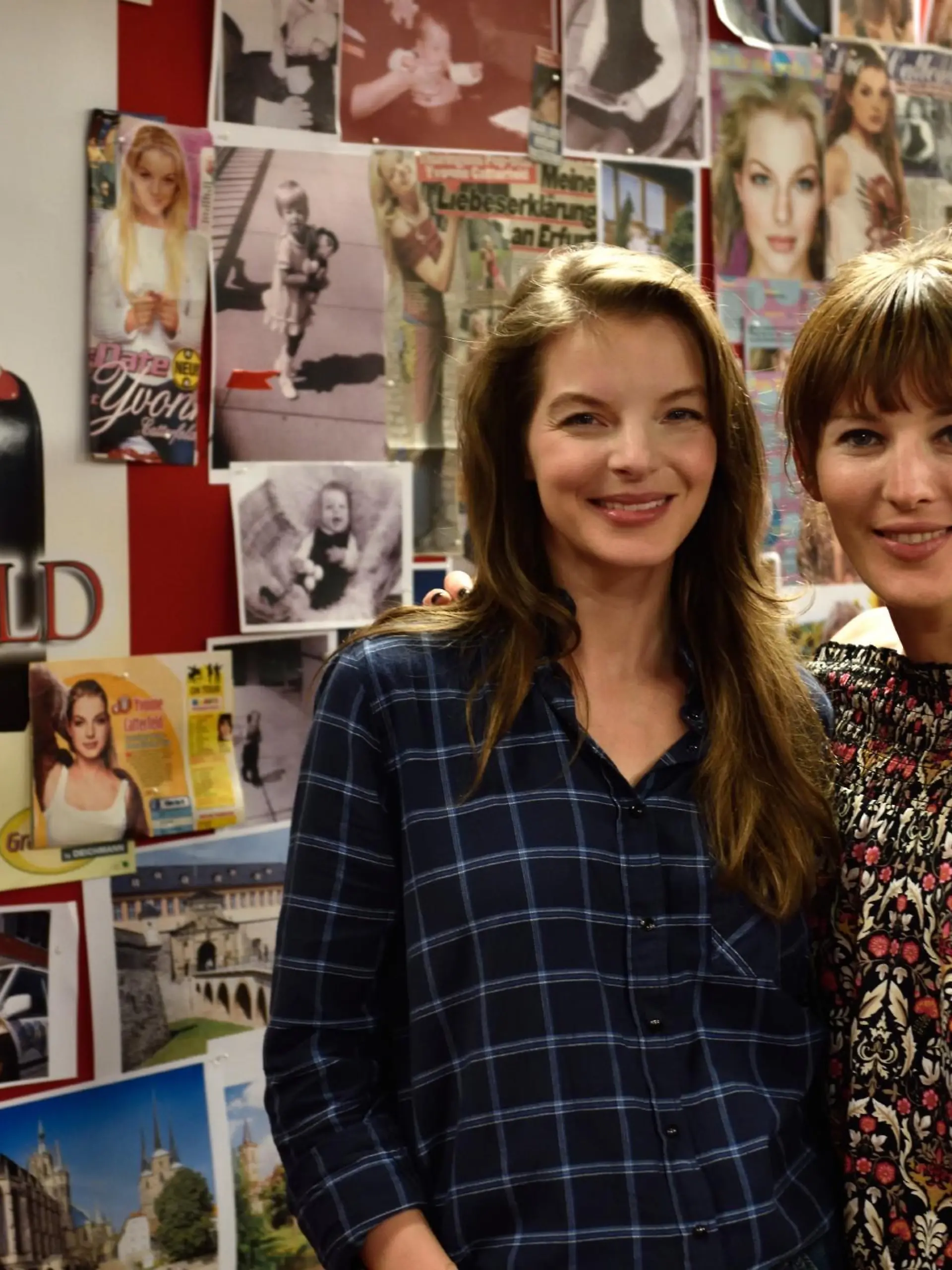 Jeannine Michaelsen, Sängerin Yvonne Catterfeld (l.)