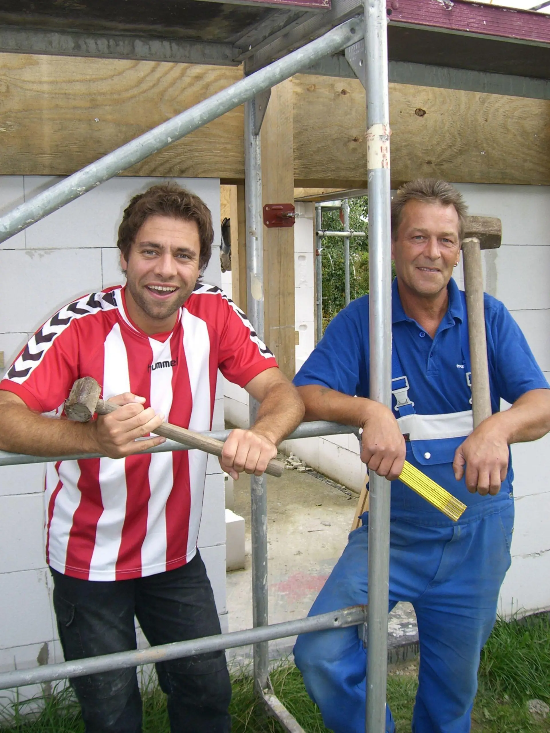 Claus und Ralle (r.)