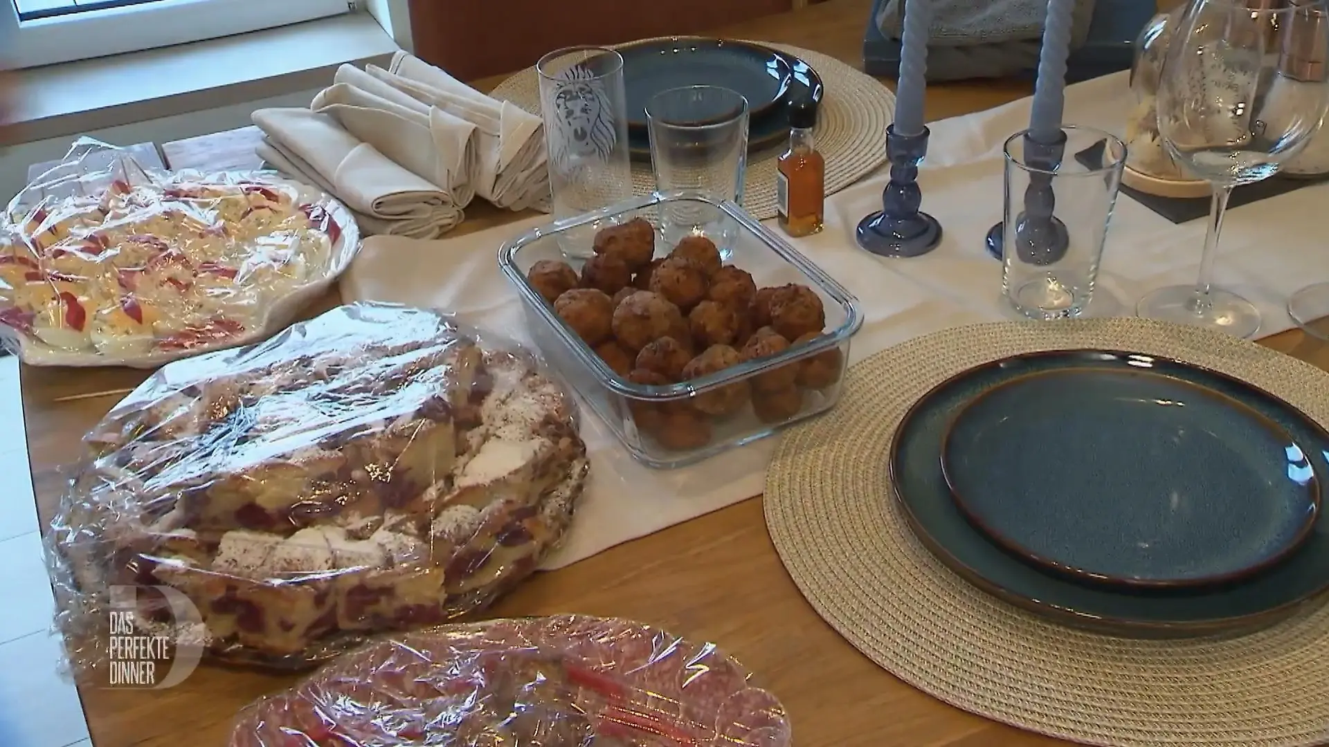 Noch nicht "Das perfekte Dinner", nur ein kleines Frühstück