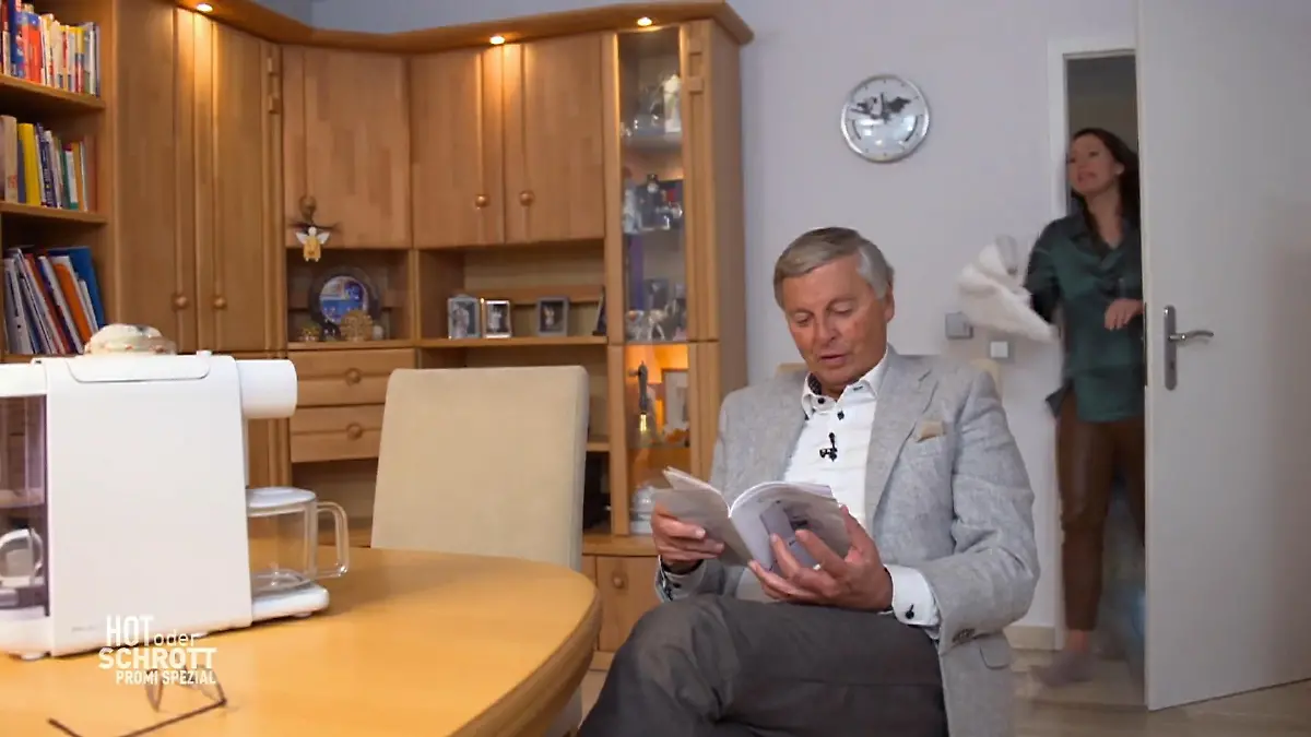 Als Herr der Schöpfung hat Wolfgang Bosbach alles im Griff