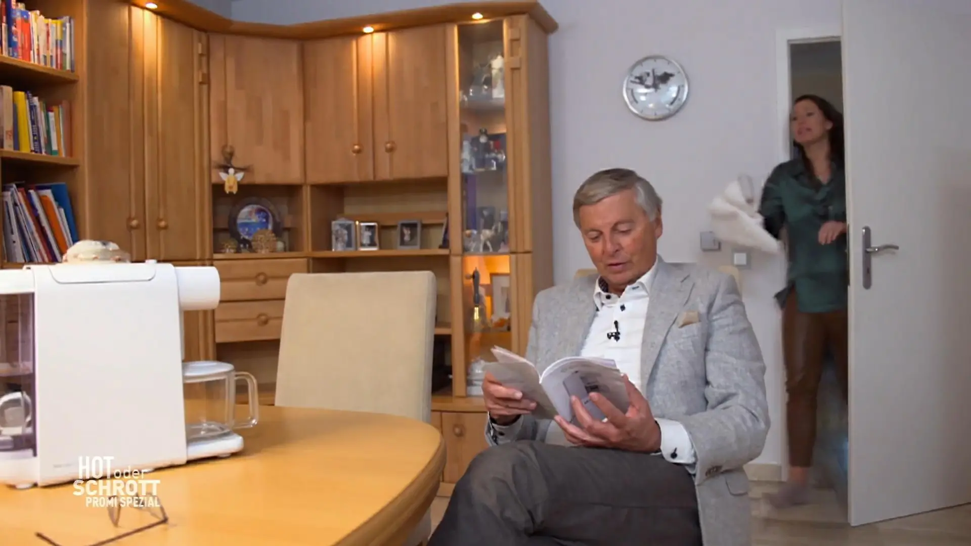 Als Herr der Schöpfung hat Wolfgang Bosbach alles im Griff