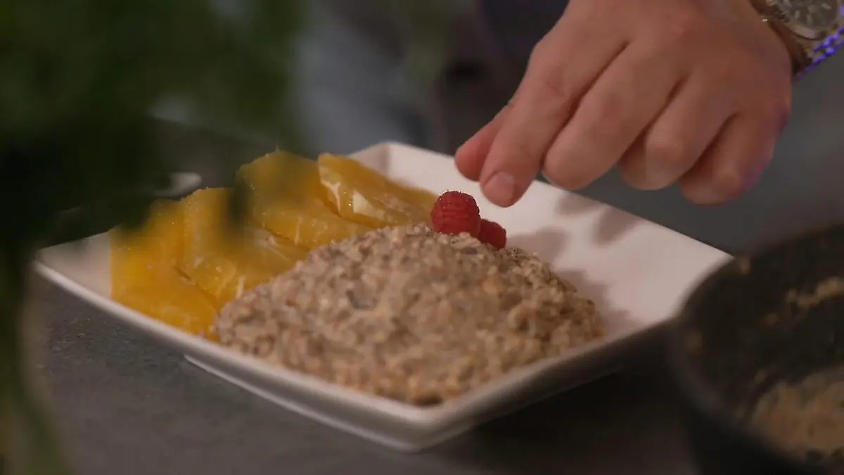 Geröstetes Porridge