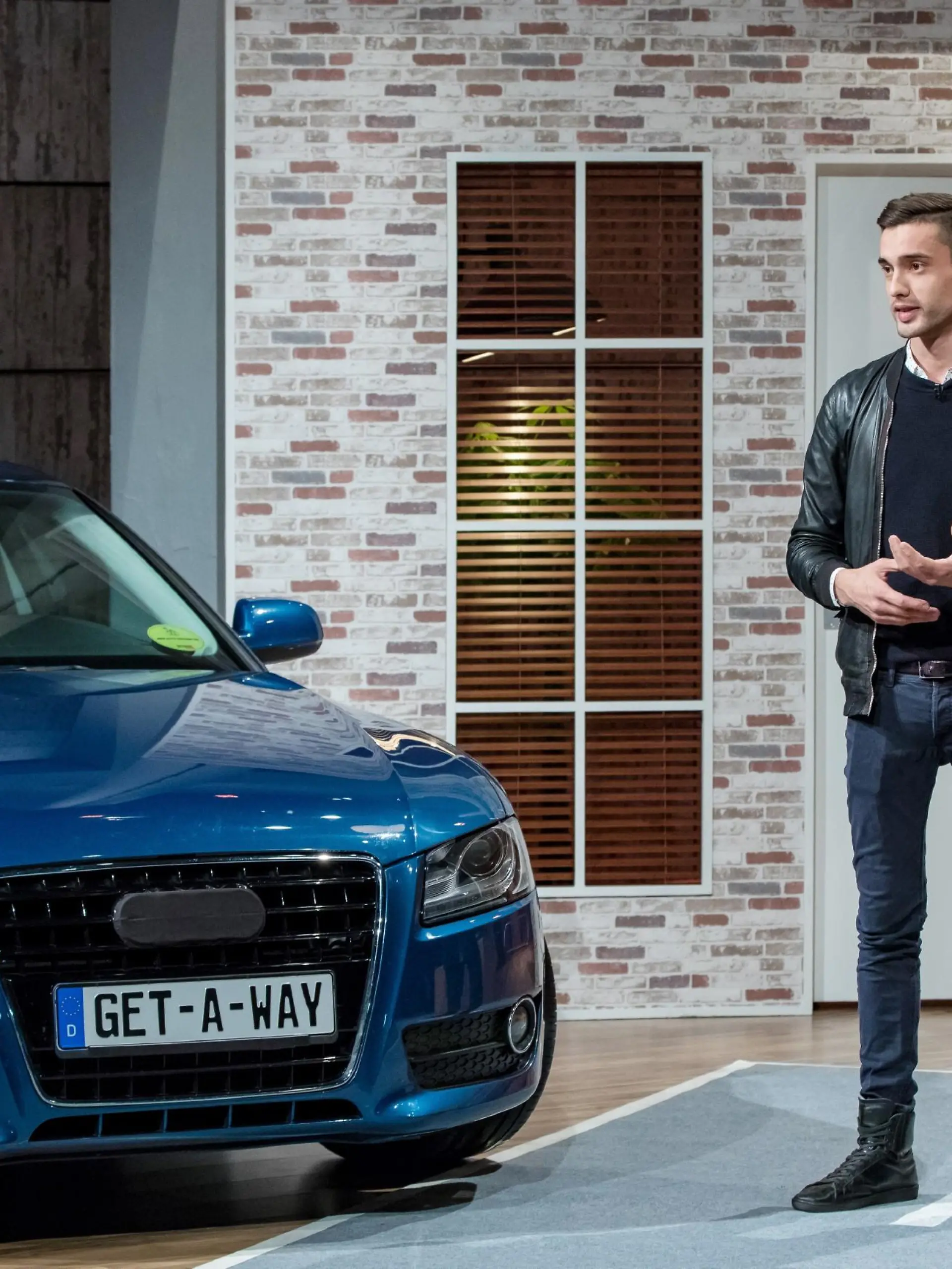 Edgar Schöller aus Berlin präsentiert mit "Getaway" eine App um private Autos zu vermieten. Er erhofft sich ein Investment von 800.000 Euro für 20 Prozent seines Unternehmens.