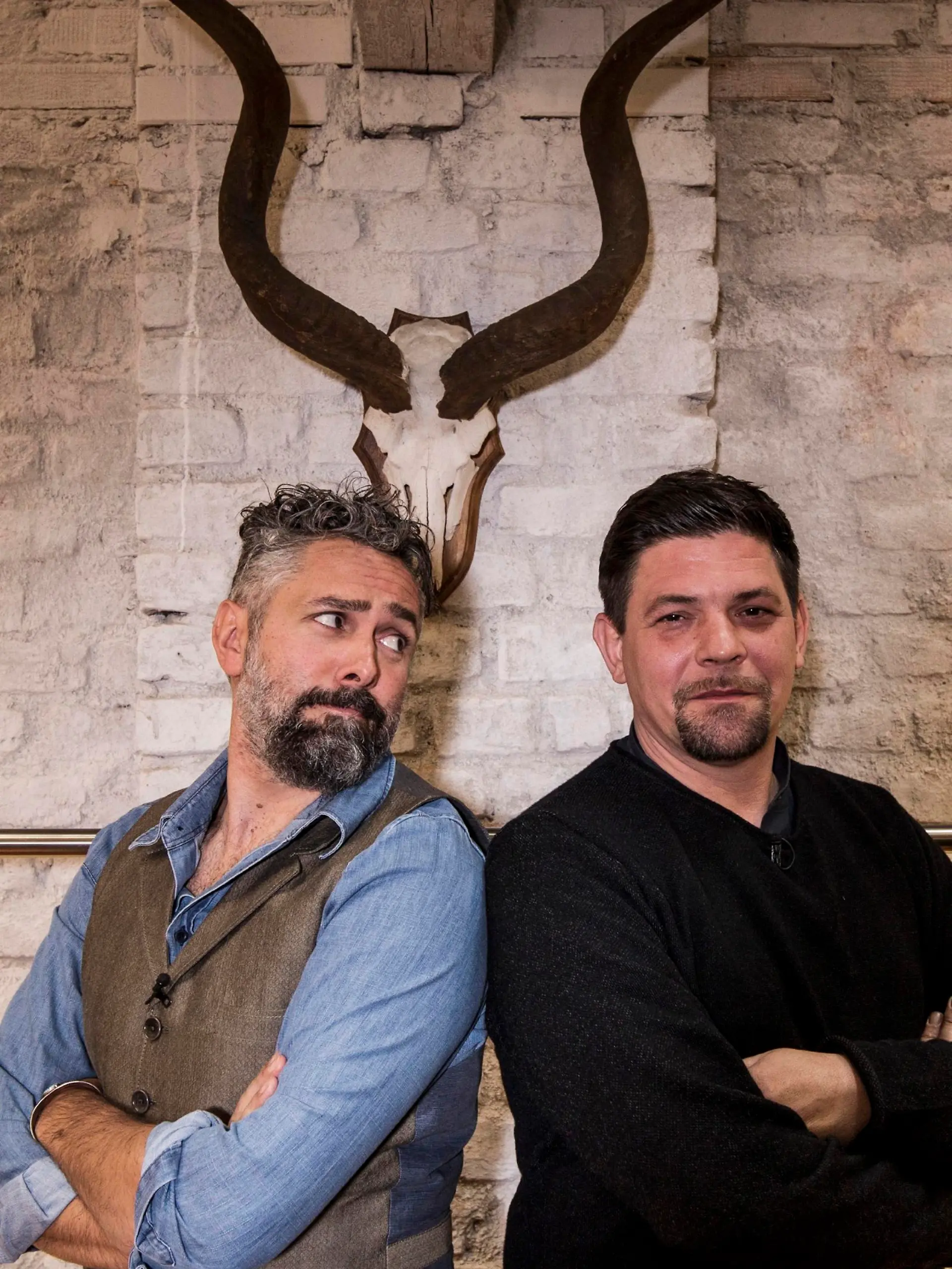 Tim Mälzer (r.) und Roland Trettl