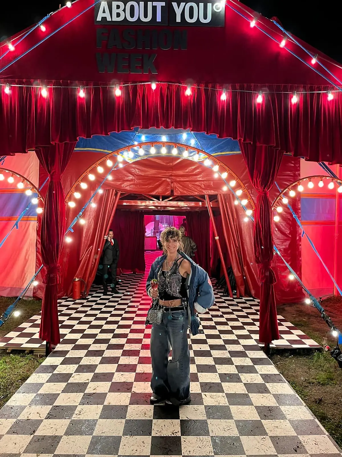 Michi auf der Berliner Fashion Week
