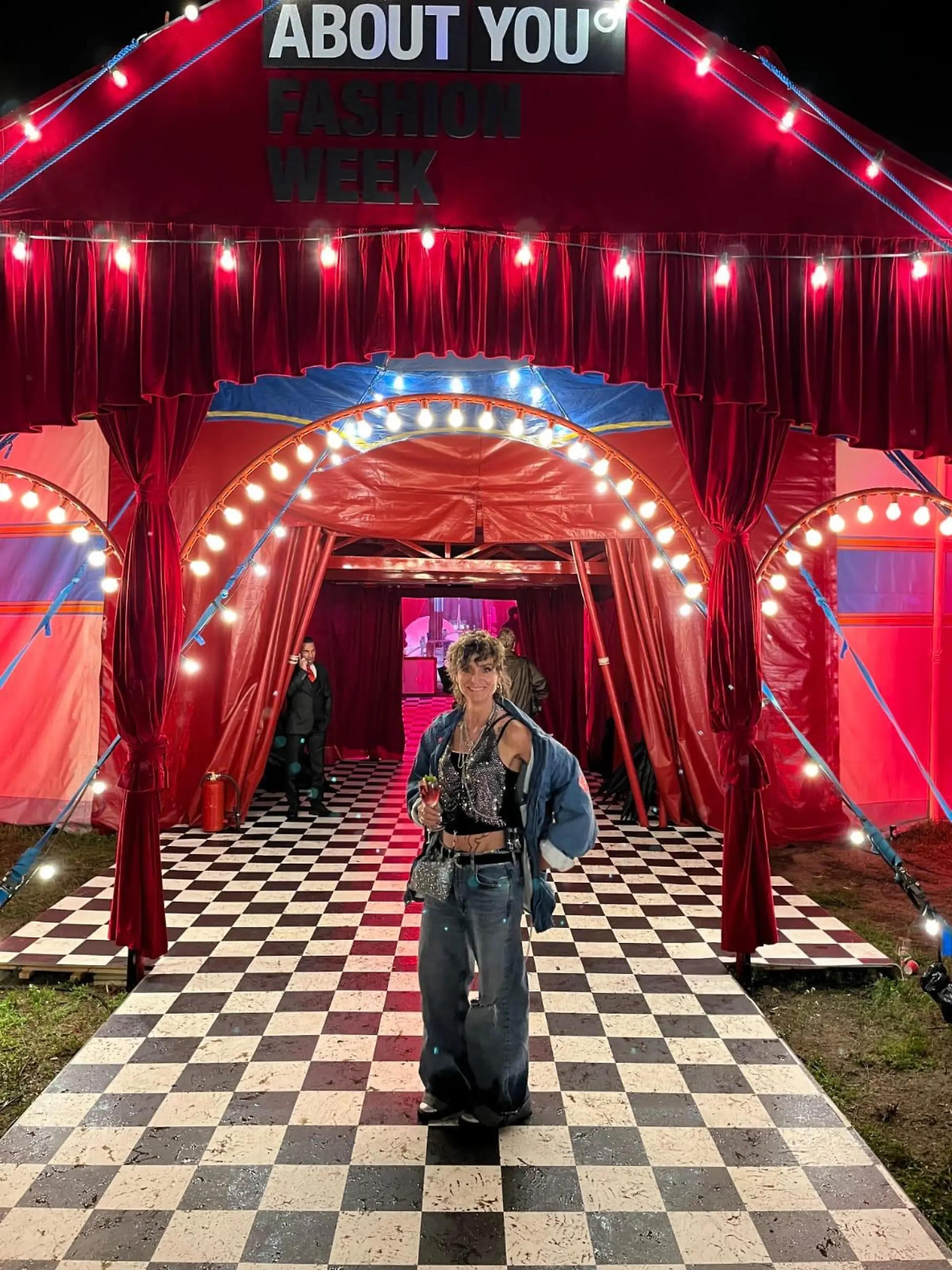 Michi auf der Berliner Fashion Week