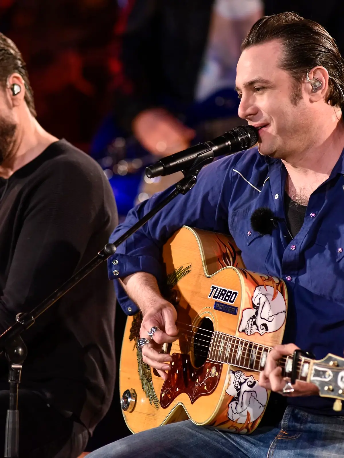 Alec Völkel (l.) und Sascha Vollmer von "The BossHoss".