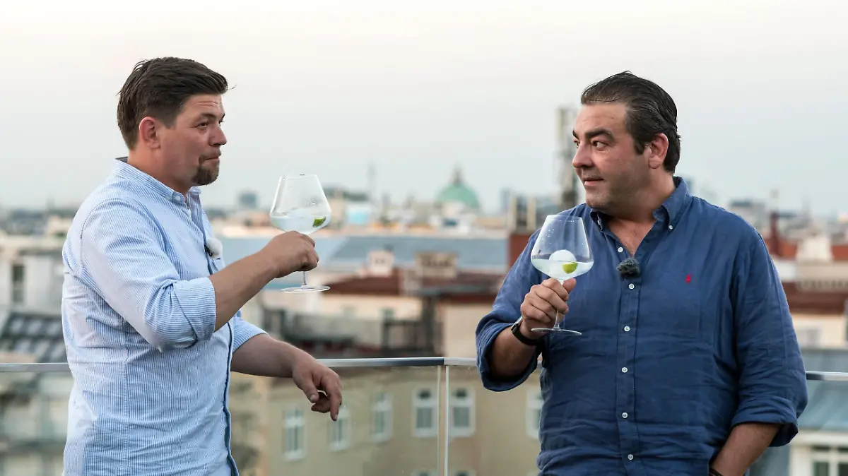 Tim Mälzer (l.) und Juan Amador