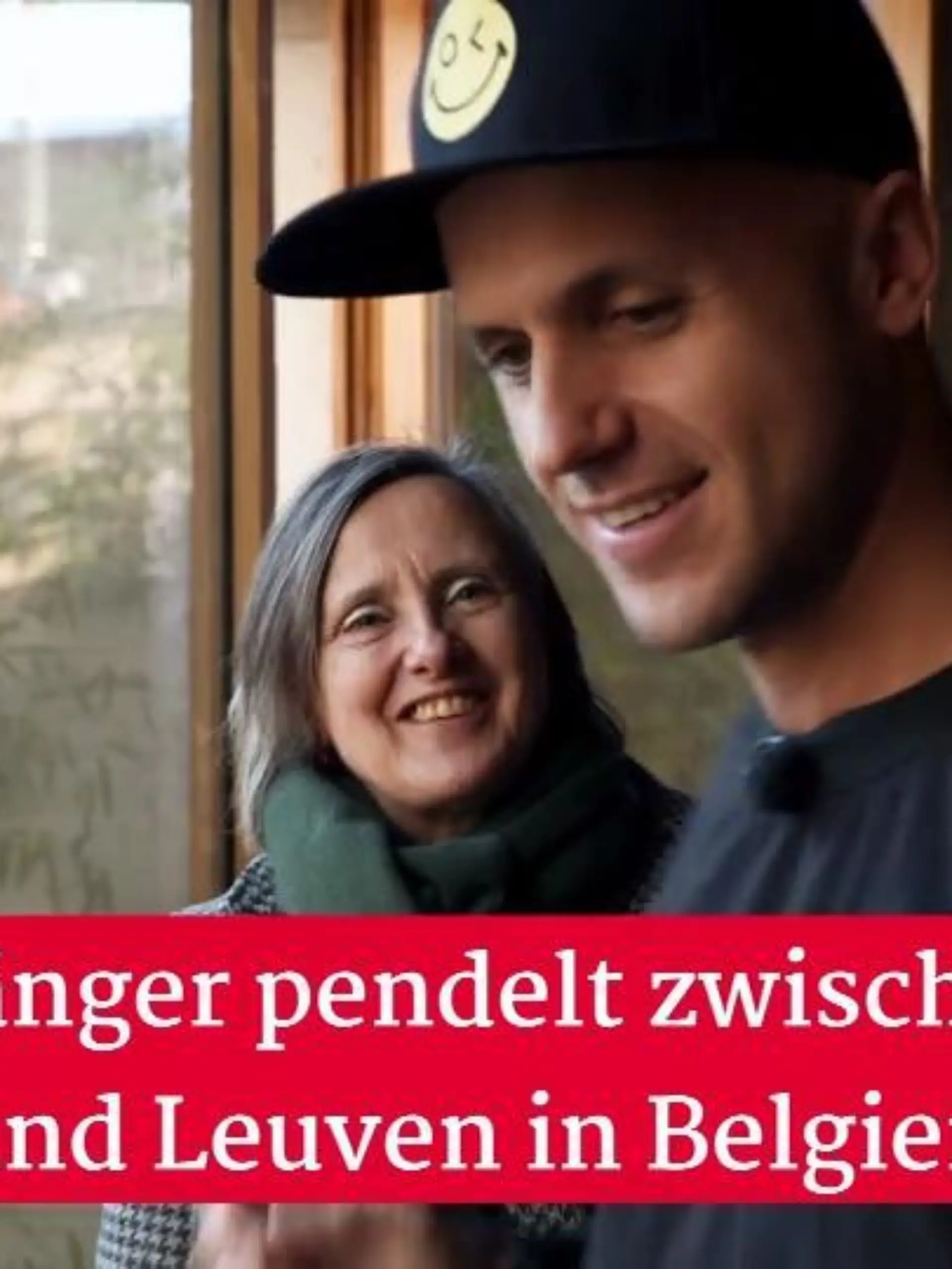 Milow mit seiner Mutter Greet.