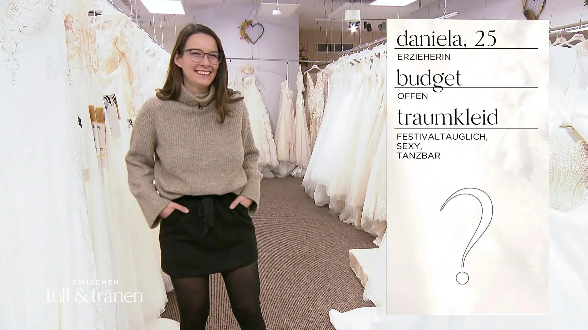 Braut Daniela will tanzen