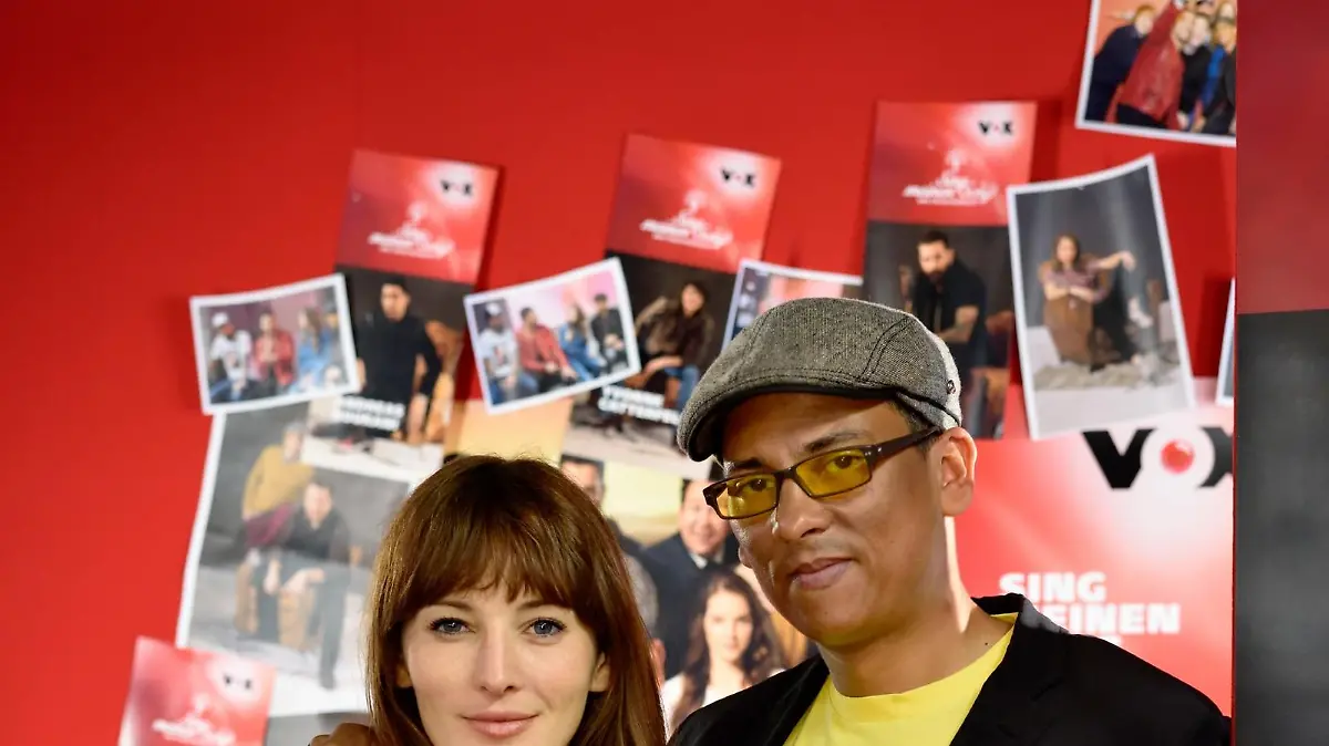 Moderatorin Jeannine Michaelsen und Xavier Naidoo.