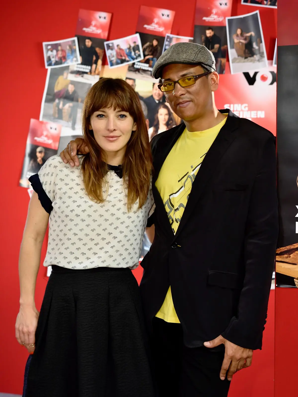 Moderatorin Jeannine Michaelsen und Xavier Naidoo.