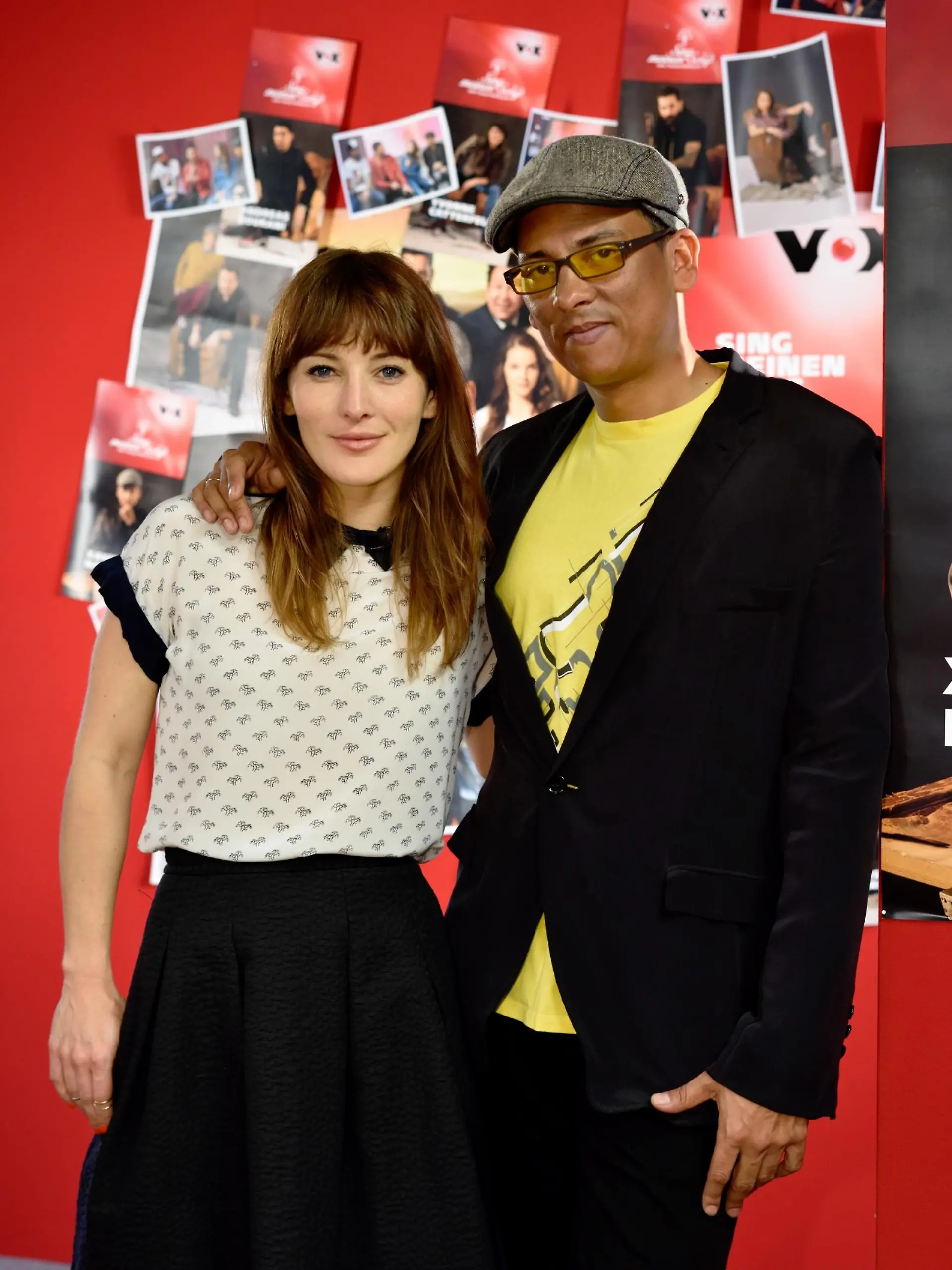 Moderatorin Jeannine Michaelsen und Xavier Naidoo.