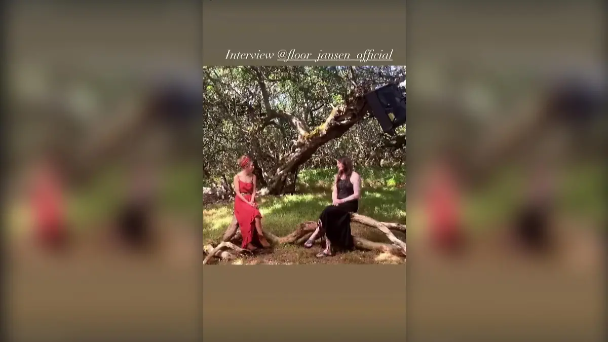 Laura Dahm trifft sich mit „Nightwish“-Frontfrau Floor Jansen zum Interview.