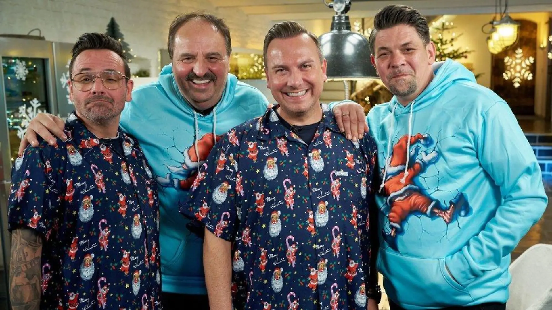V.l.: Hans Neuner, Johann Lafer, Tim Raue, Tim Mälzer.