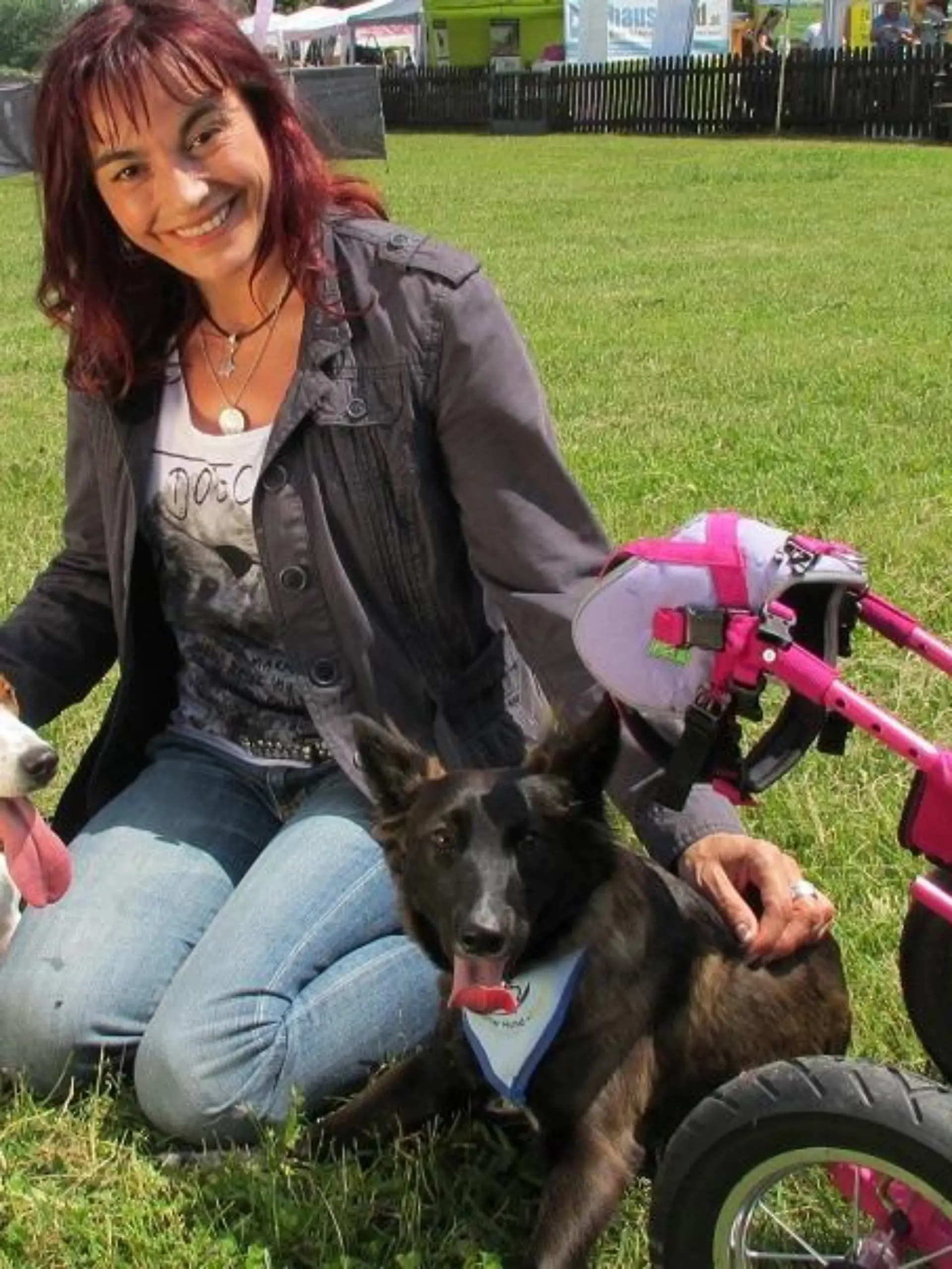 Tiergeschichten1 - VOX-DOCMA TV-MANUELA BAUER - Diana und behinderte Hunde