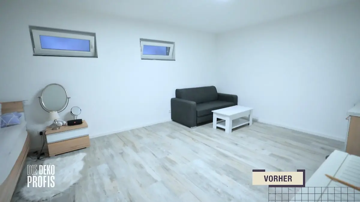 Vorher war es kahl und mit wenig Licht. Dekoprofi Eric Schroth hat die kleine Wohnung zum Wohlfühlparadies verwandelt.