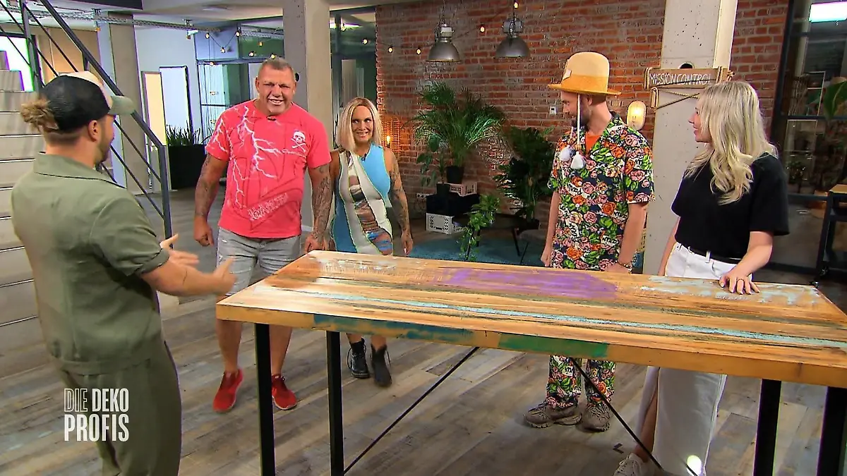 Das „Goodbye Deutschland“-Auswandererpaar Caro und Andreas Robens bei „Die Dekoprofis“