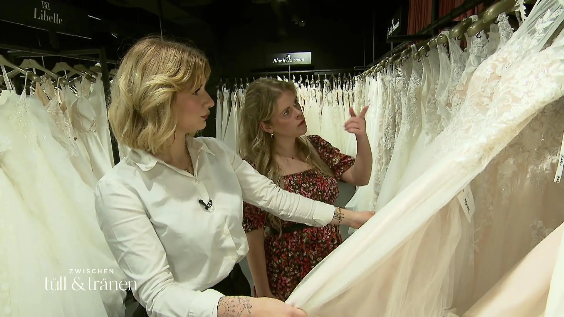 Das soll ein "cleanes" Brautkleid sein?