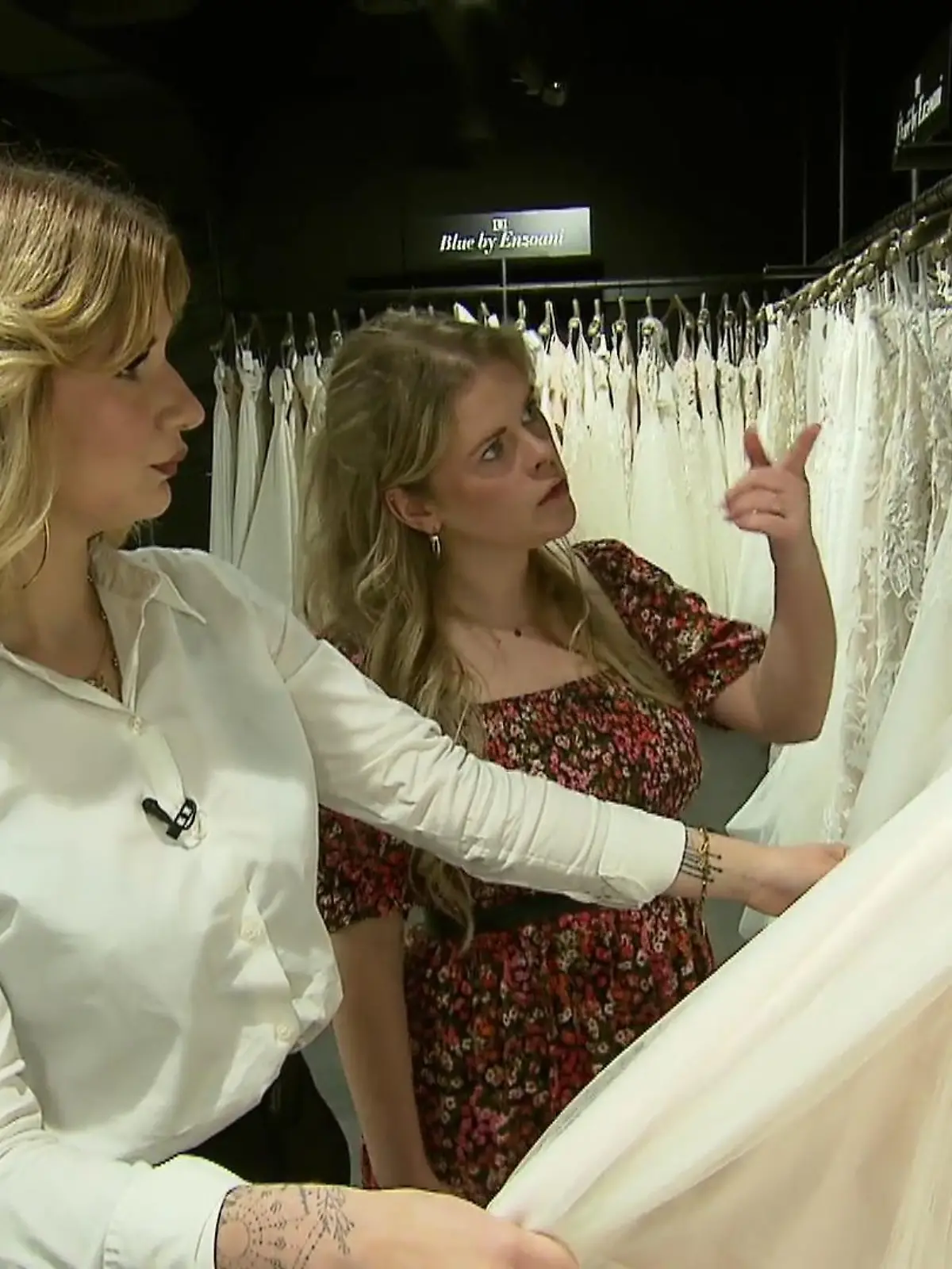 Das soll ein "cleanes" Brautkleid sein?