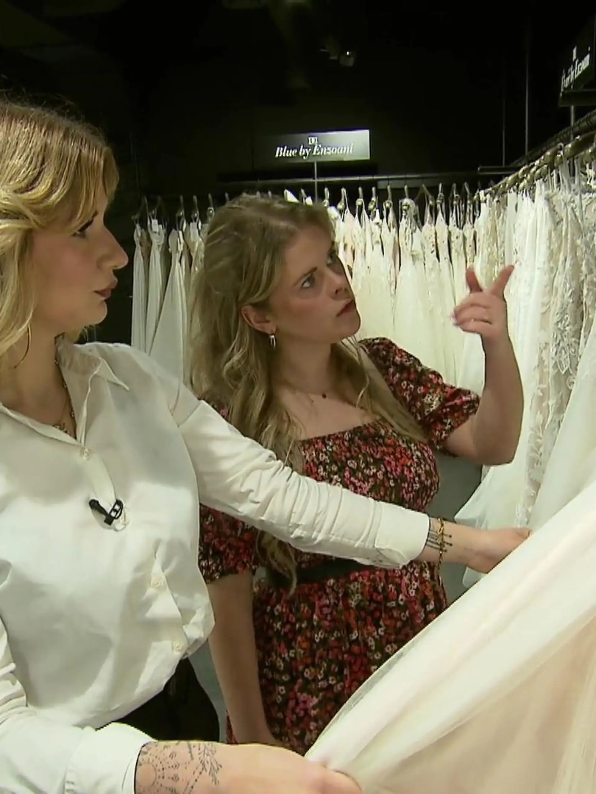 Das soll ein "cleanes" Brautkleid sein?