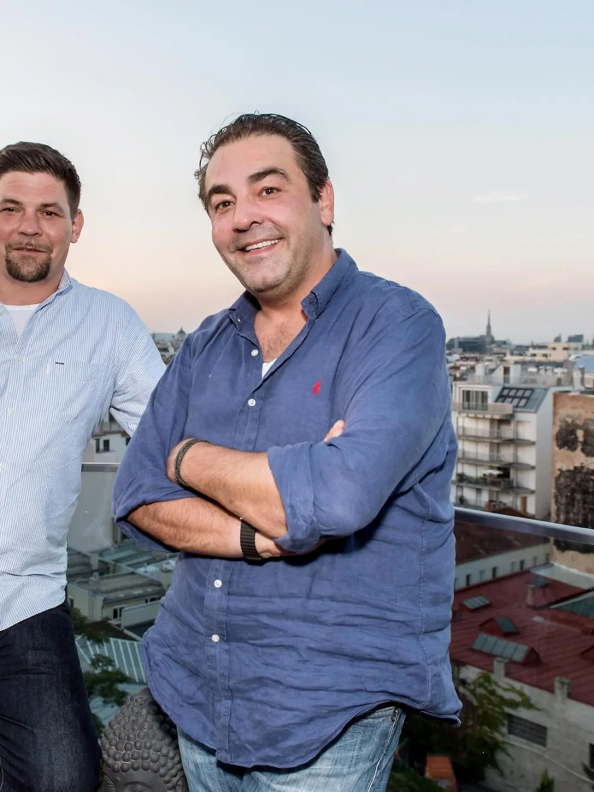 Tim Mälzer (l.) und Juan Amador