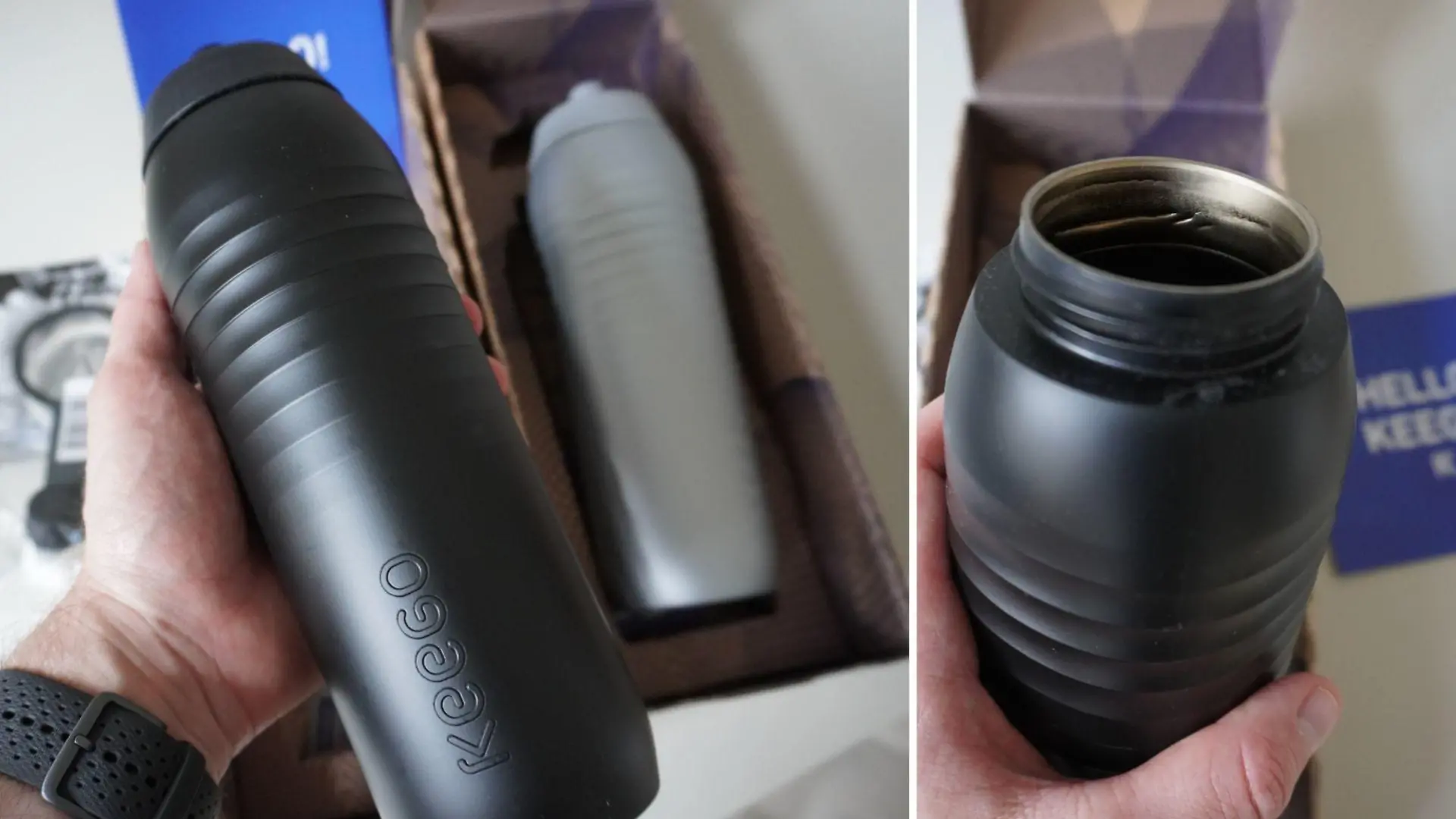 Keego-Trinkflasche im Alltags-Test