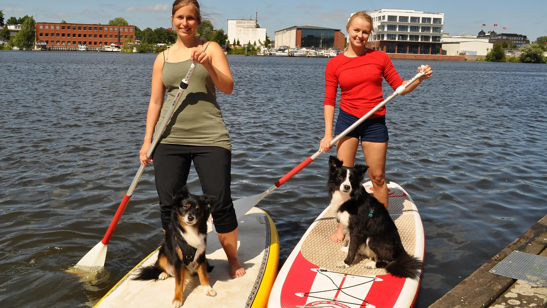 Diana - SUP mit Hund VOX DOCMA TV