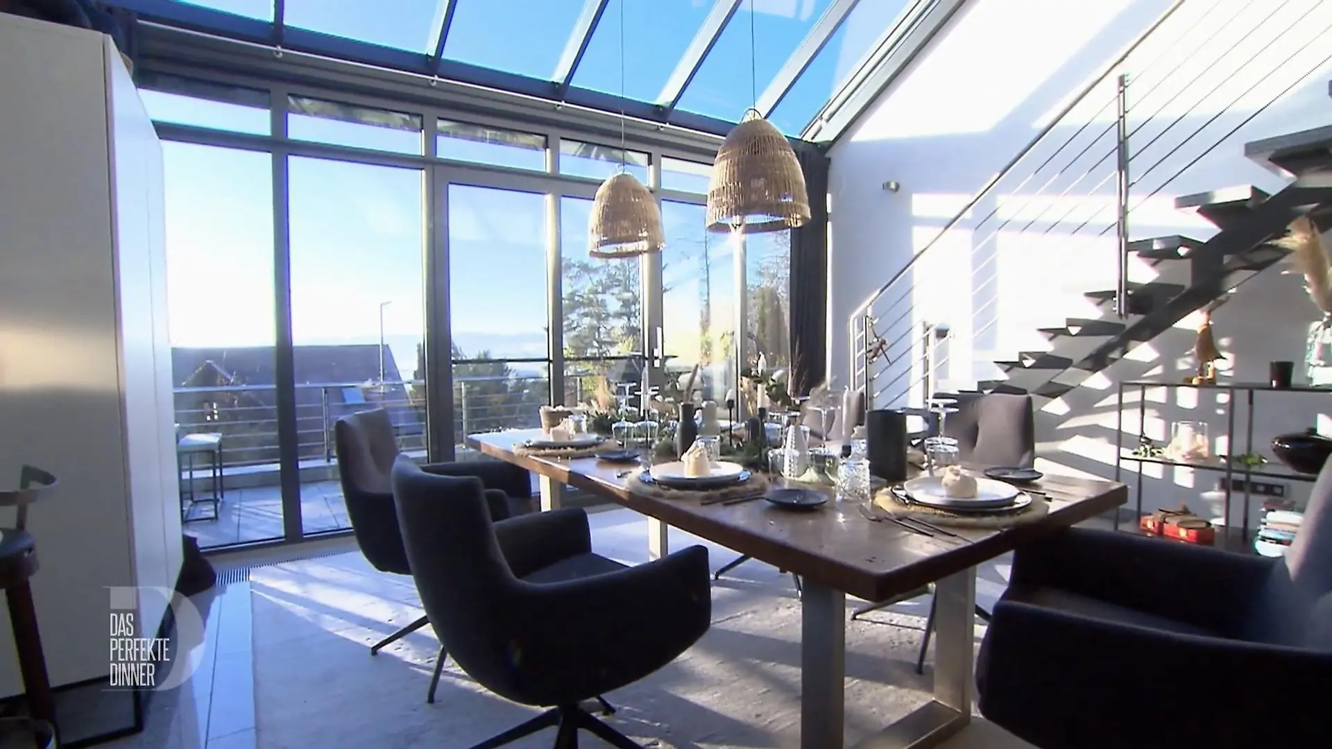 Wir sind zwar beim "Perfekten Dinner", aber Deko-Profis würden sich bei Mario sicher auch wohlfühlen.