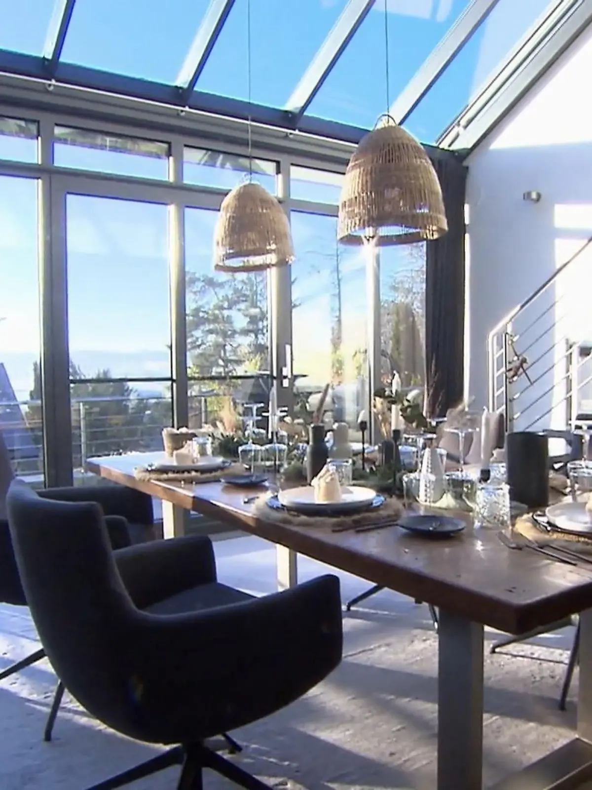 Wir sind zwar beim "Perfekten Dinner", aber Deko-Profis würden sich bei Mario sicher auch wohlfühlen.