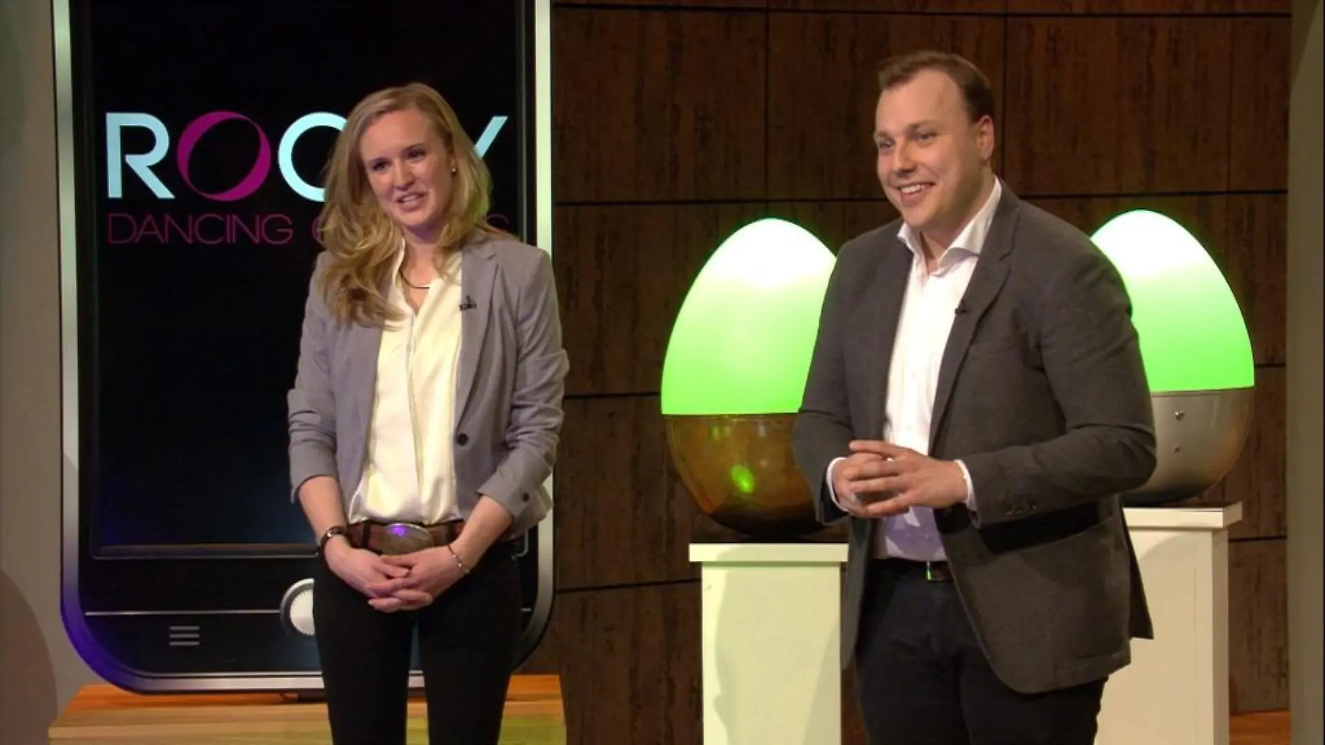 "RockyDancingColours": Isabel Heubl und Marc Becker stellen ihr Start-Up vor.