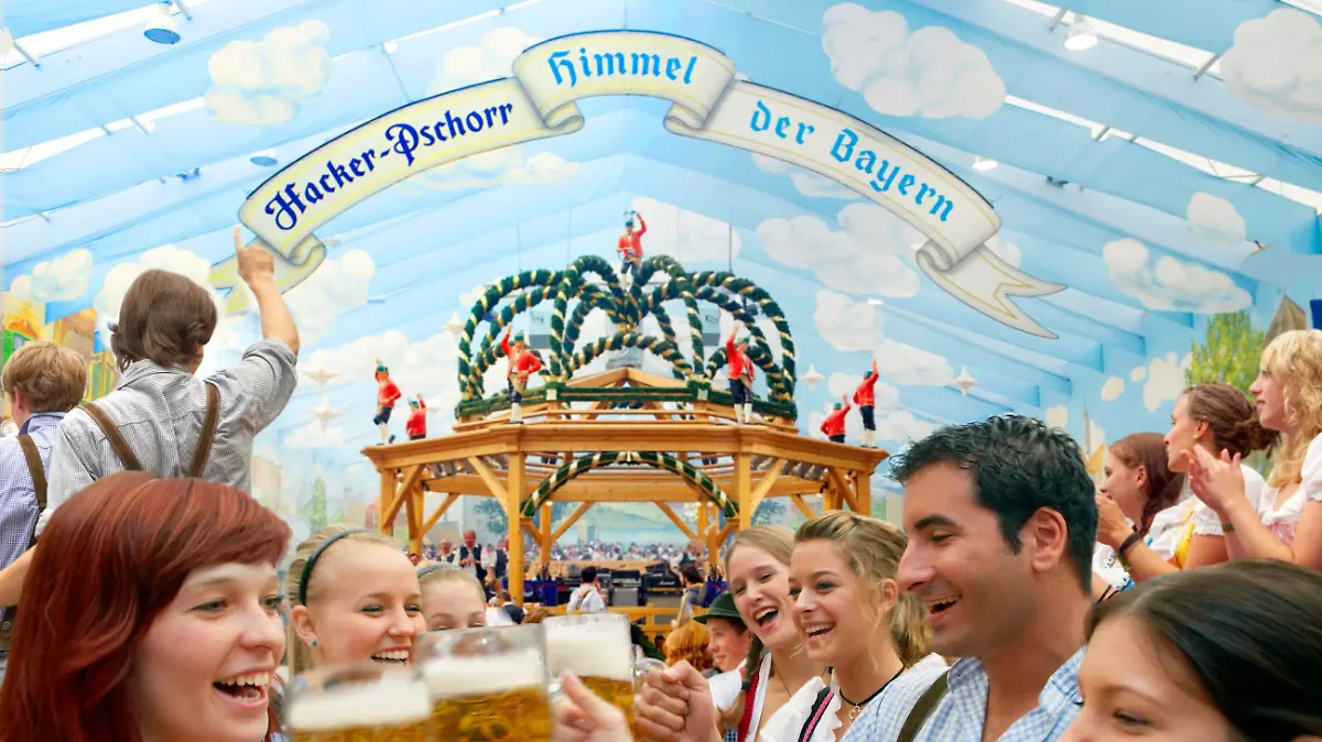 Das Münchner Bier lockt jedes Jahr die Besucher in die Festzelte.