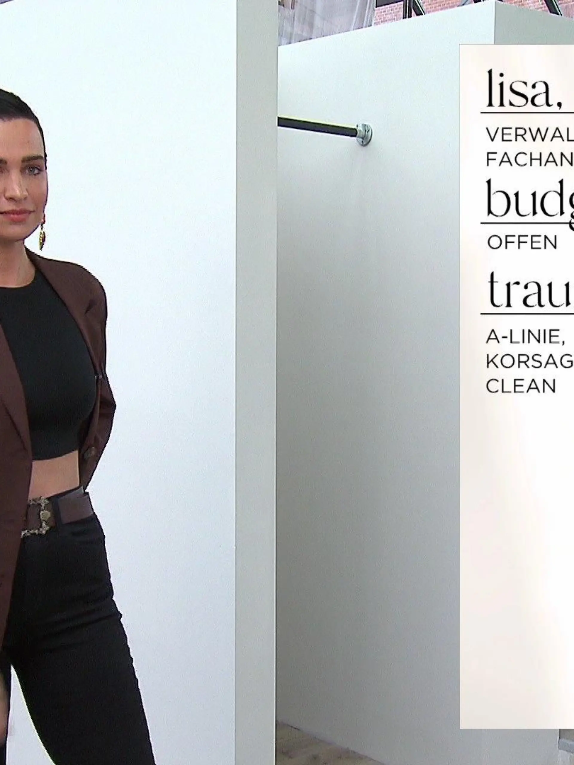 Lisa legt wert auf ein cleanes Outfit