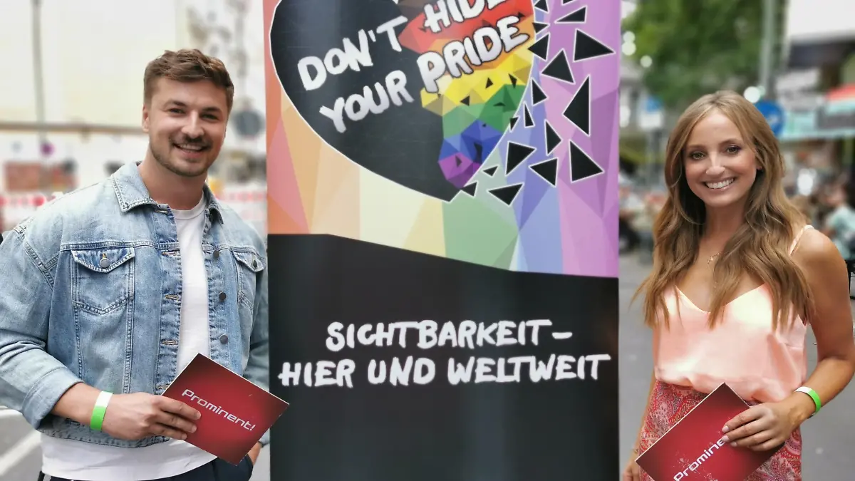 Laura Dahm und _Prince Charming_ Nicolas Puschmann moderieren die Sendung vom CSD in Berlin. 

Die Verwendung des sendungsbezogenen Materials ist nur mit dem Hinweis und Verlinkung auf TVNOW gestattet.