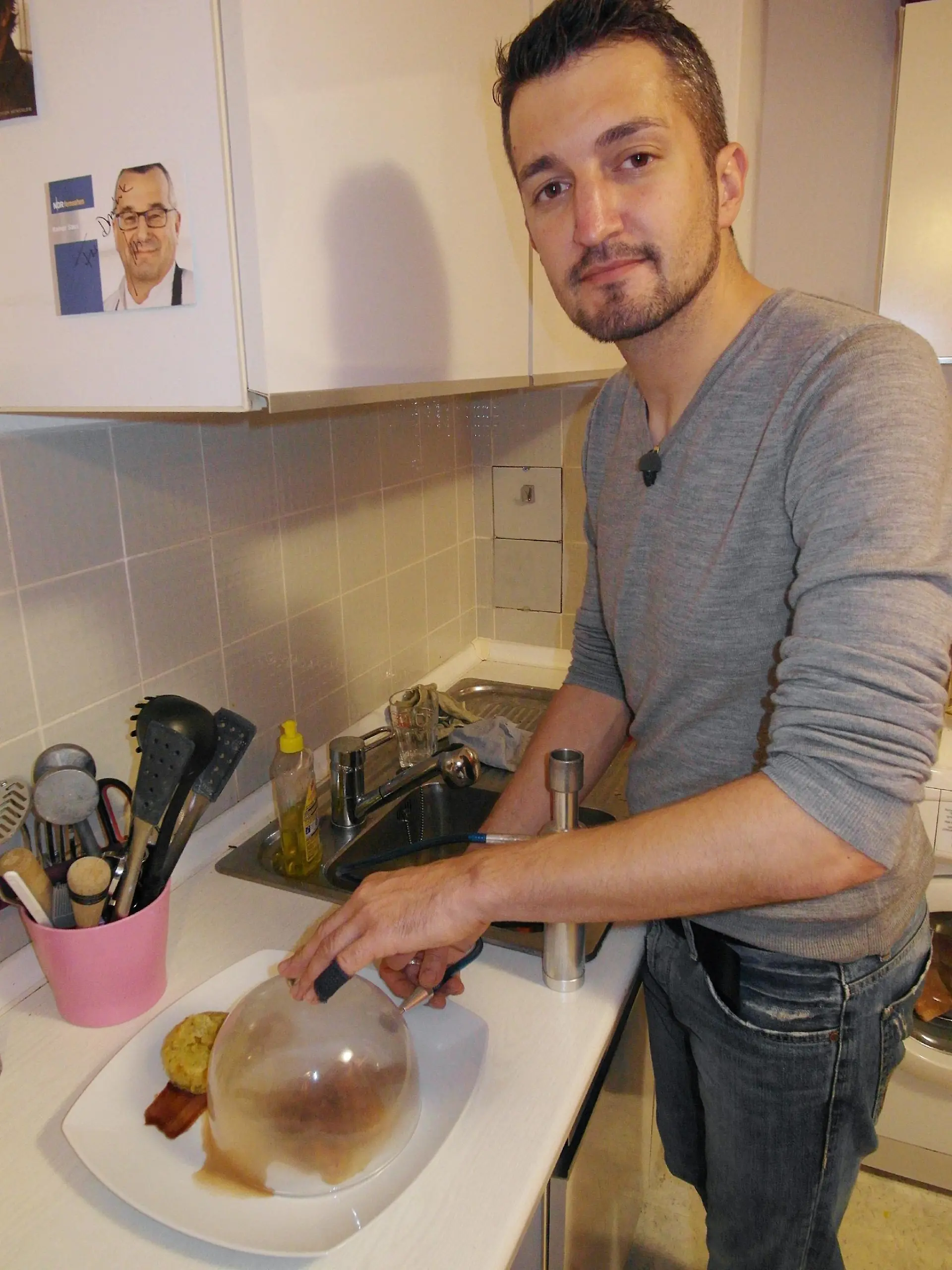 Gastgeber Dominik