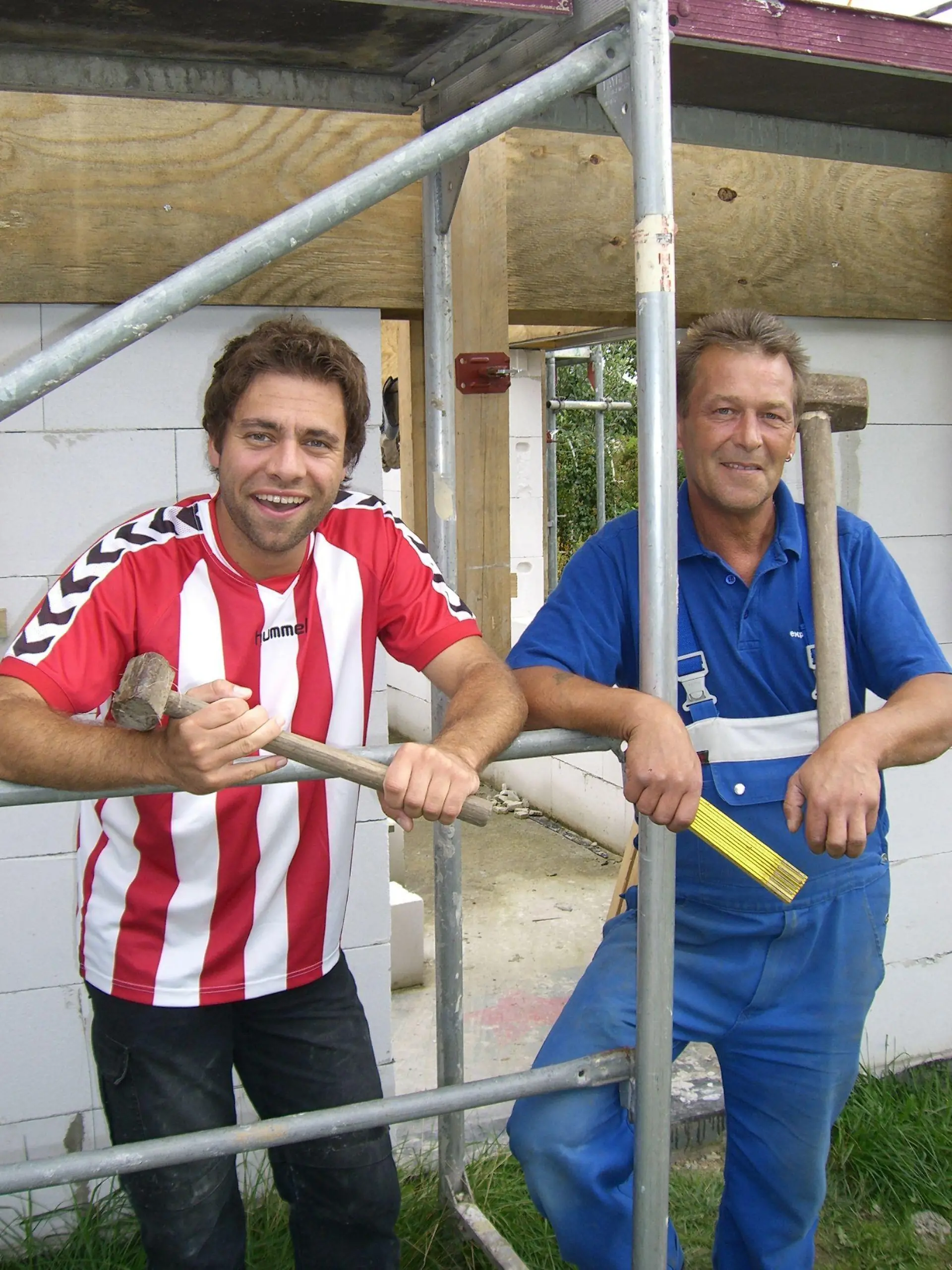 Claus (r.) und Ralle