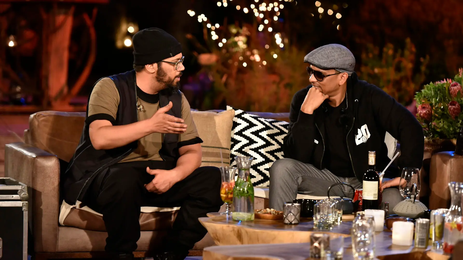 Samy Deluxe (l.) und Xavier Naidoo.