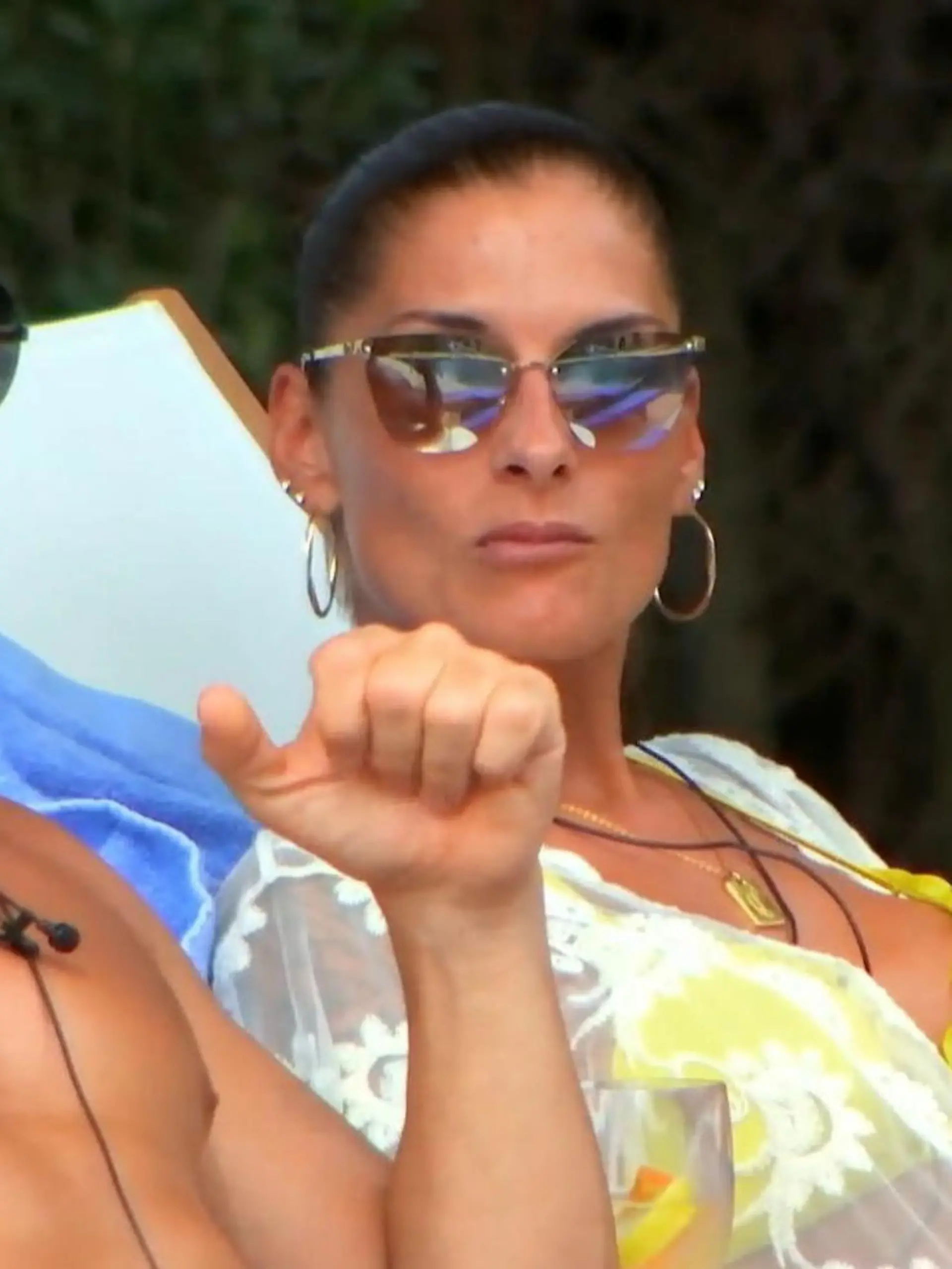 Italiener Salvatore und Halb-Italienerin Teresa sind sich im "First Dates Hotel" auf Anhieb sympathisch - und das, obwohl sie kein Date miteinander haben