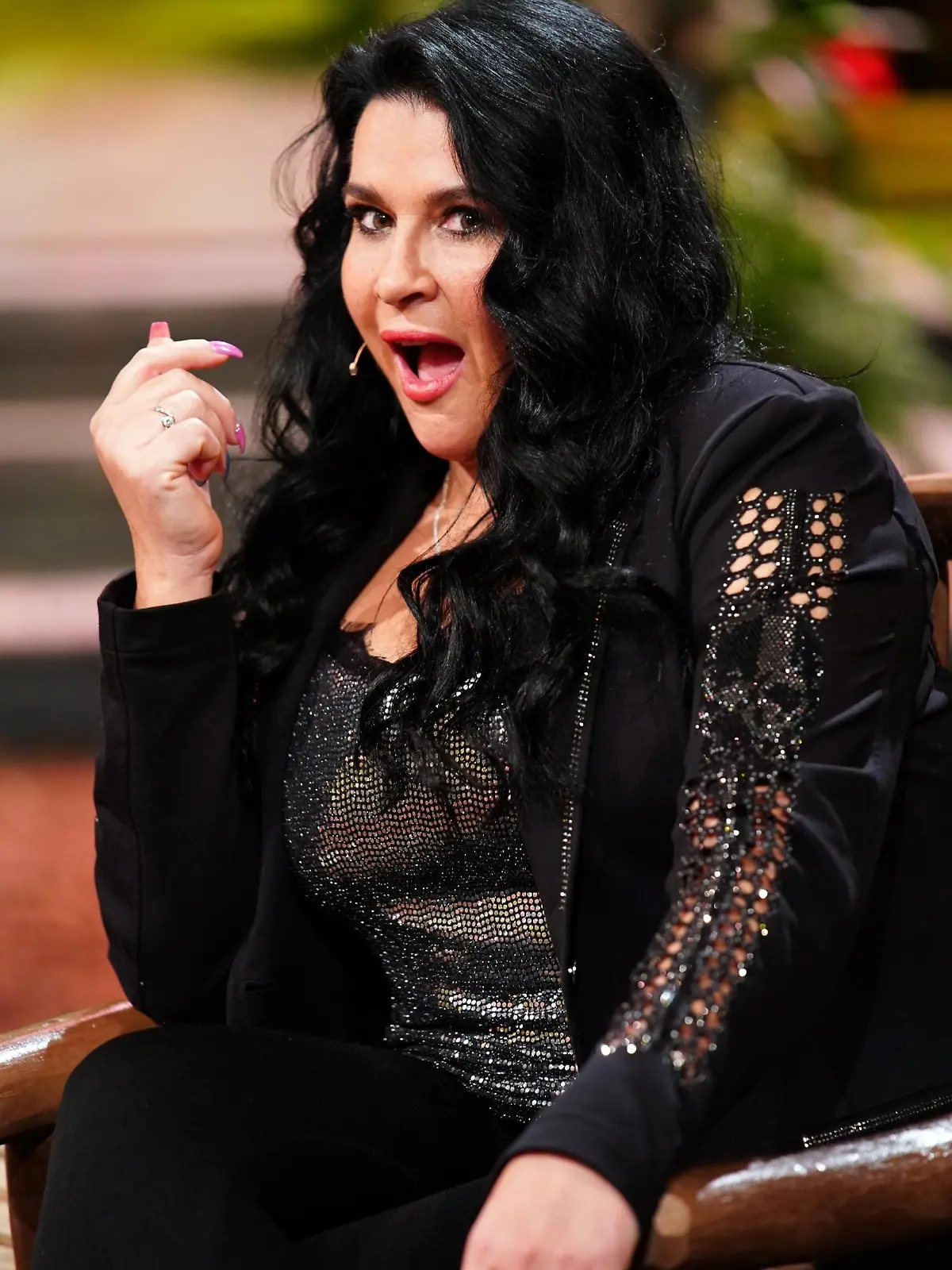 Iris Klein zu Gast bei "Ich bin ein Star - Die große Dschungelshow" auf RTL.