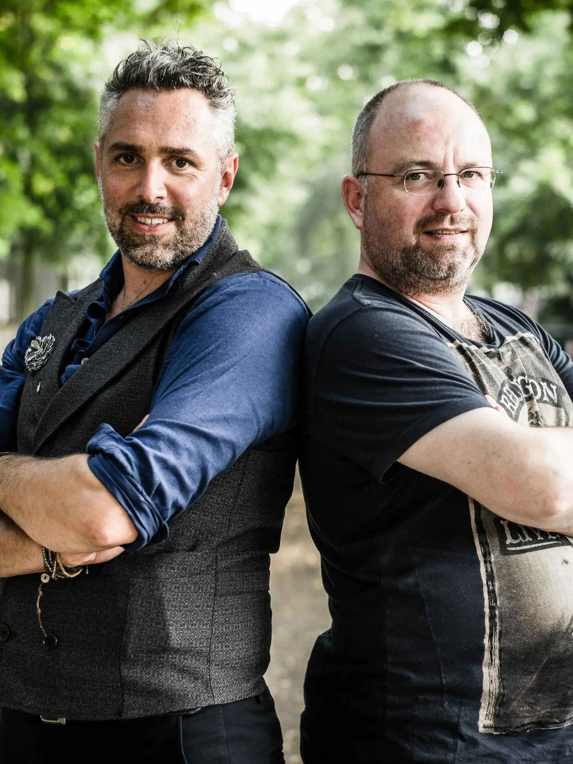 Roland Trettl (l.) vs. Christian Lohse