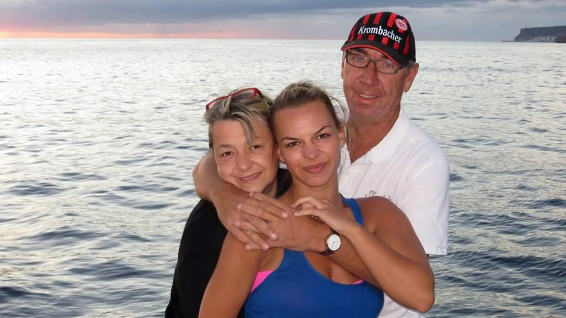 Familie Bebensee aus Gran Canaria (v.l.): Birgit, Bianca und Norbert