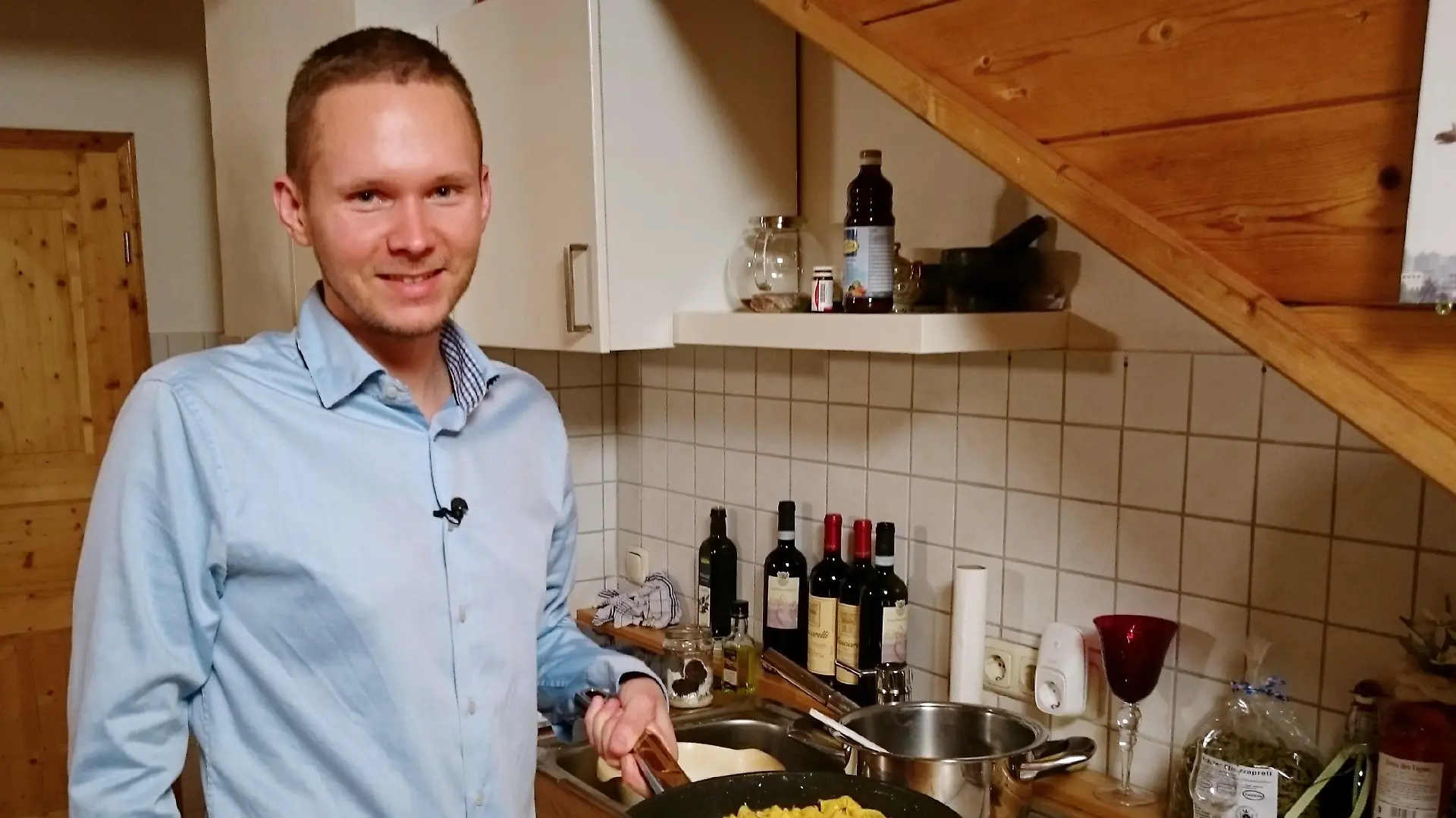 Gastgeber Sascha