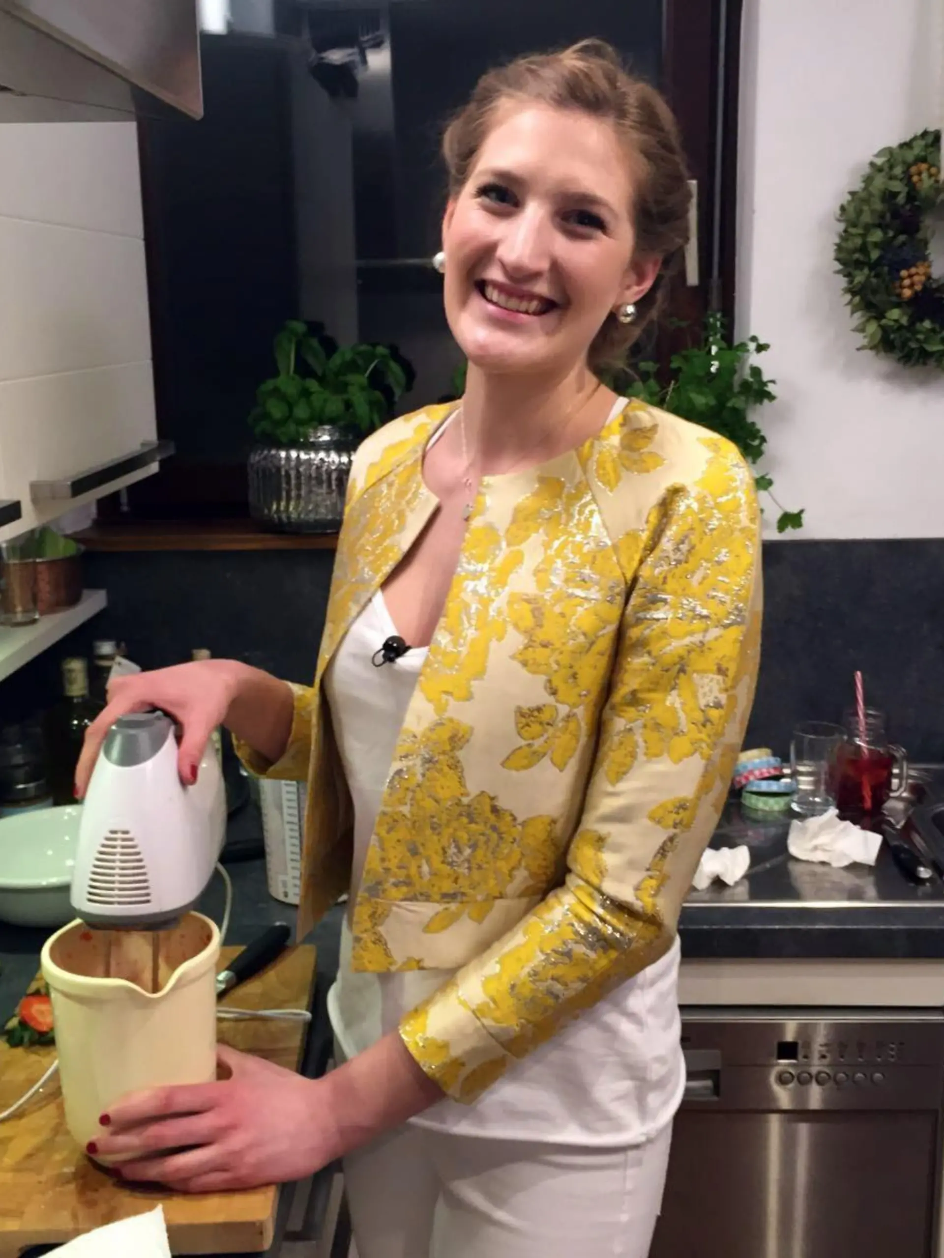 Gastgeberin Vivienne