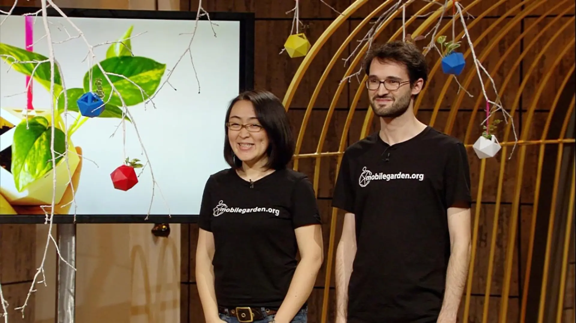 Mobile Garden: Gründer Akiko Takahashi und Christian Atz.