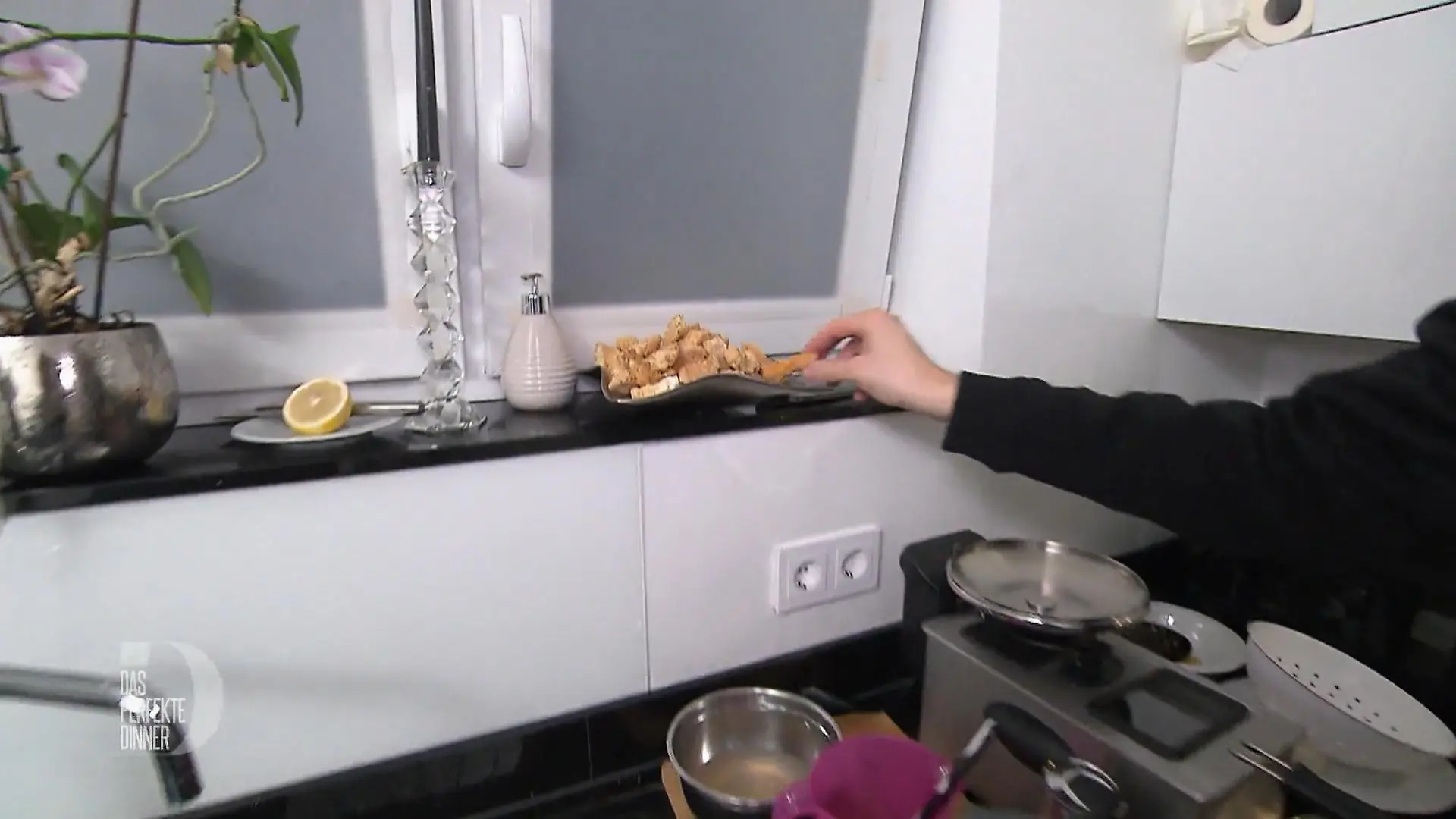 Christoph macht lange Finger
