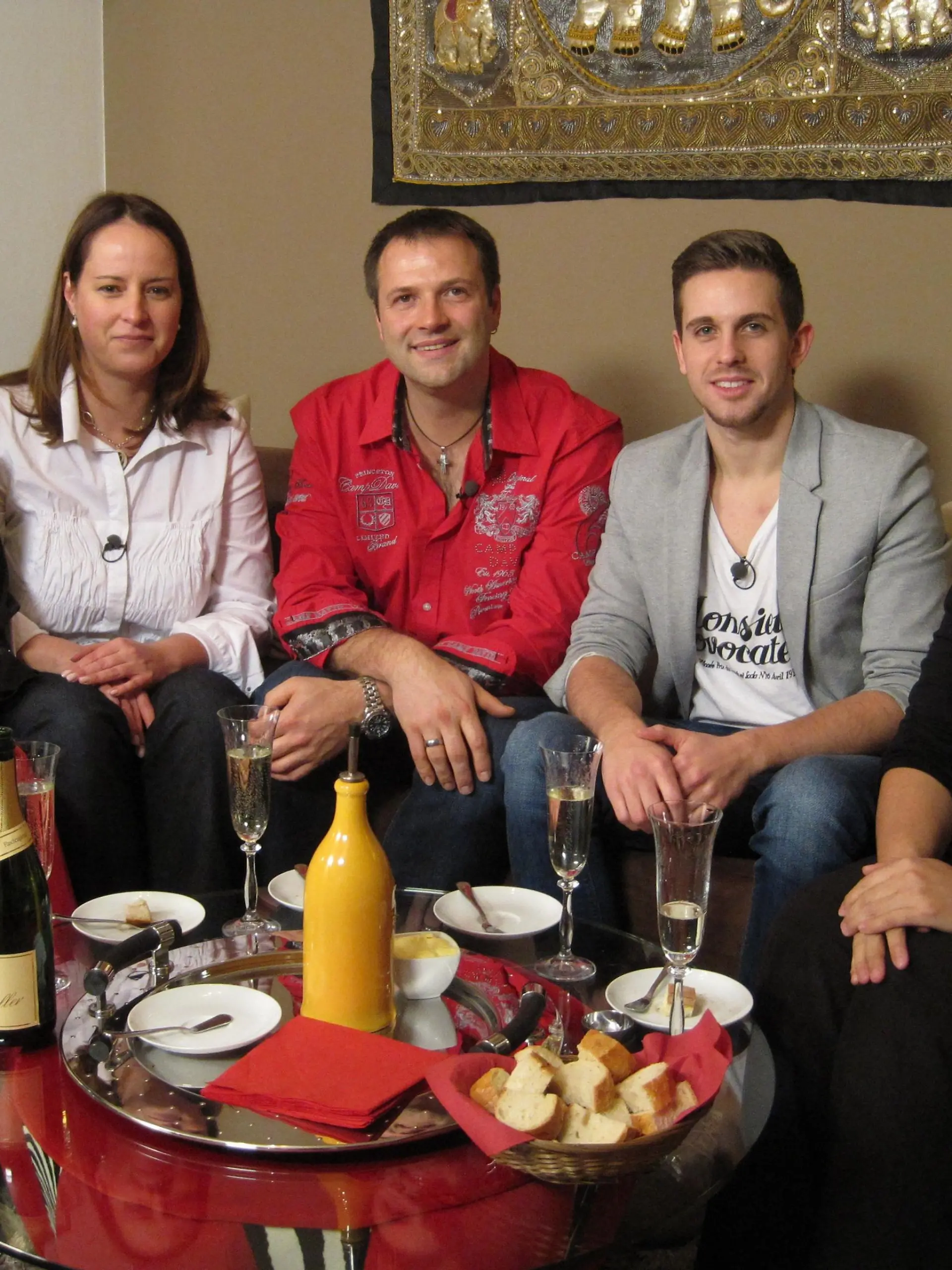 V.l.: Susanne (48), Ursula (42), Karl-Heinz (41), Sebastian (22), Maggy (36)