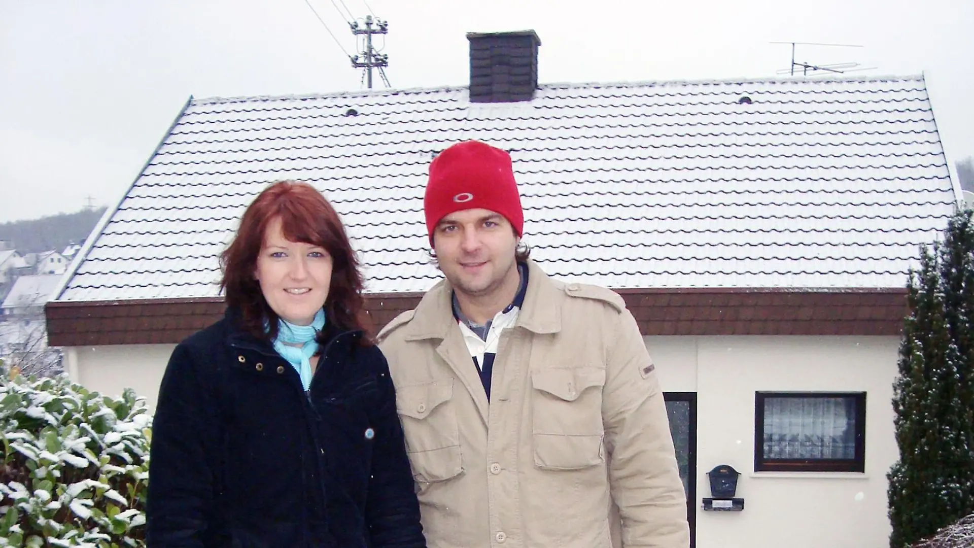 Stefanie Jung, Hundeprofi Martin Rütter und Collie Brenda.